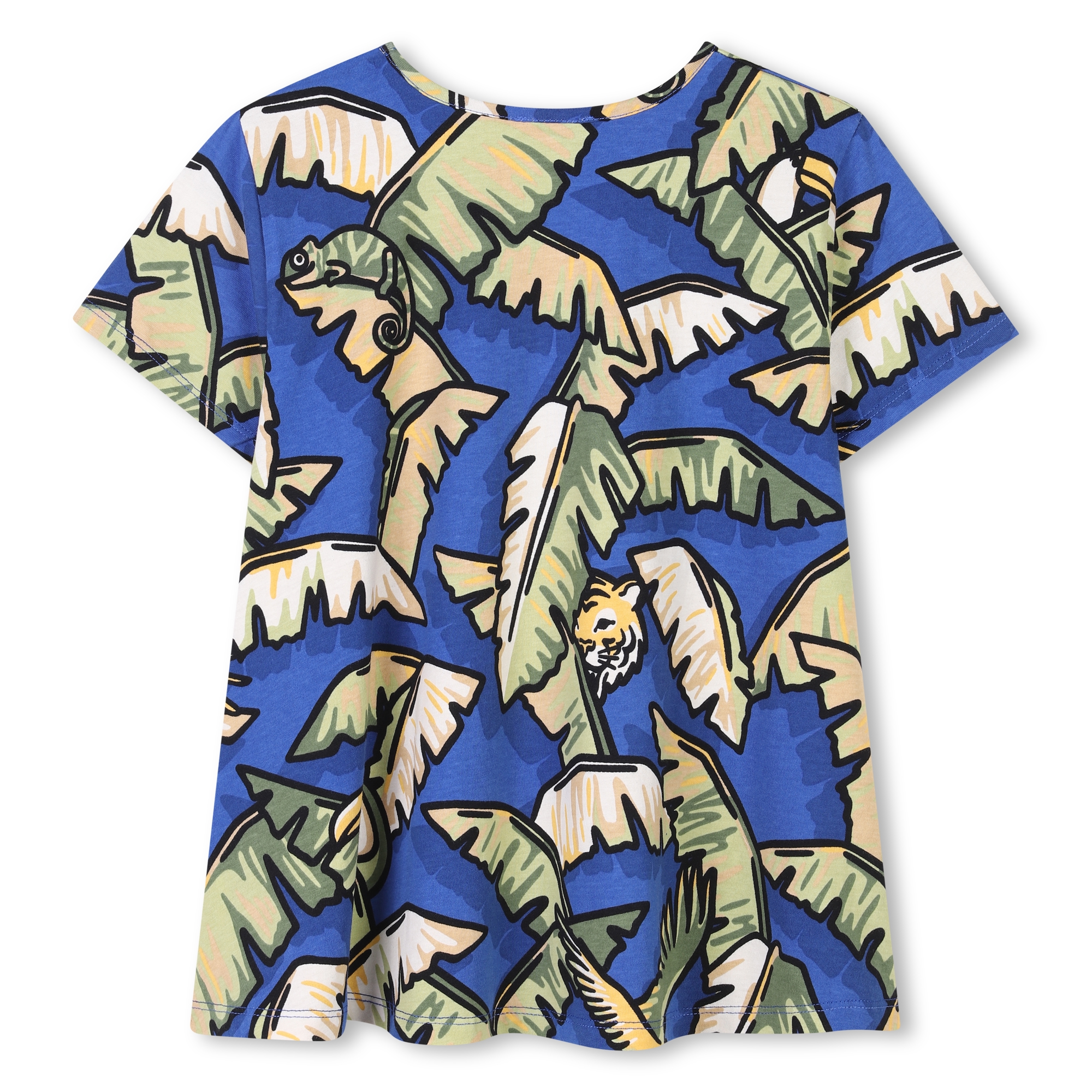 Katoenen T-shirt, korte mouwen KENZO KIDS Voor