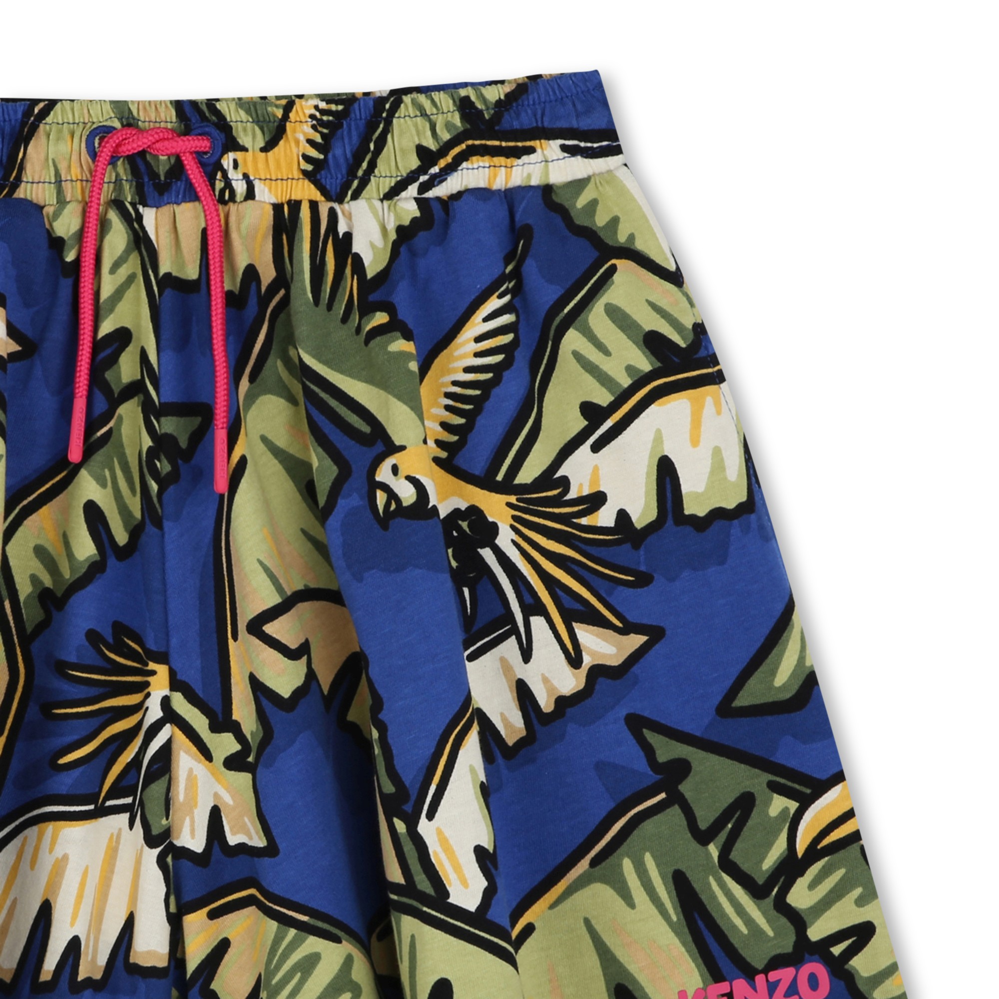 Printed cotton shorts KENZO KIDS for GIRL