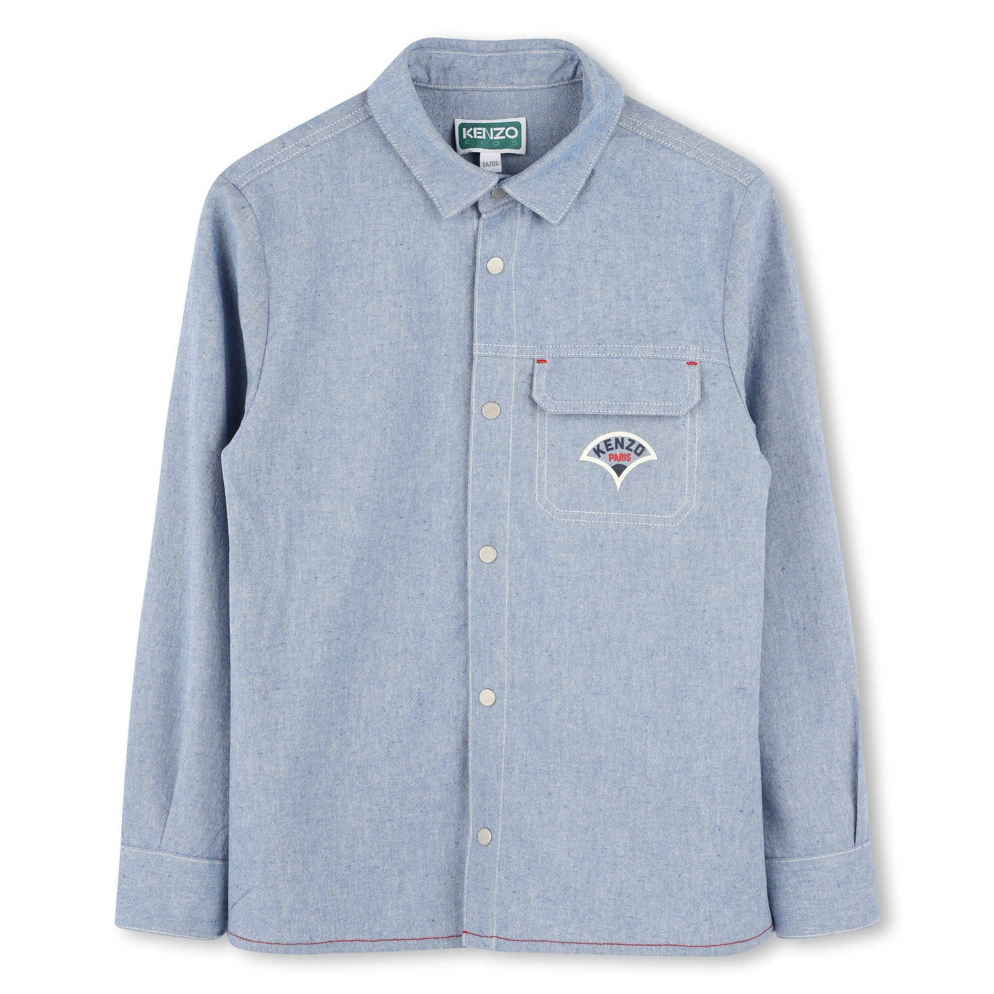 Long-sleeved cotton shirt KENZO KIDS for BOY