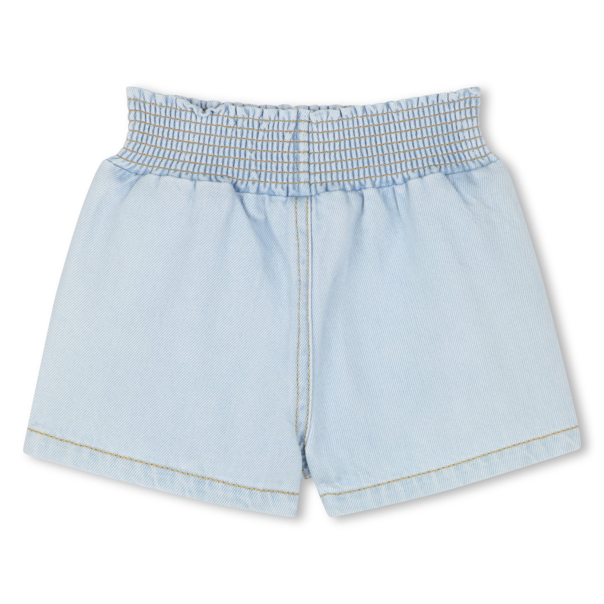 Short en jean avec poches KENZO KIDS pour FILLE