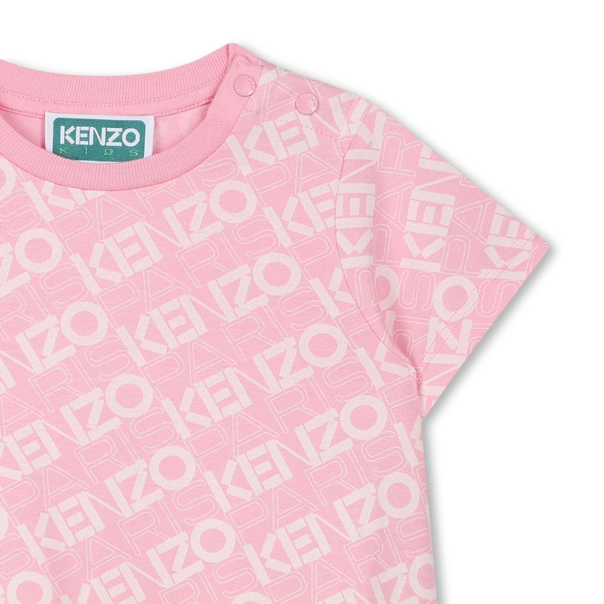 Printed cotton dress KENZO KIDS for GIRL