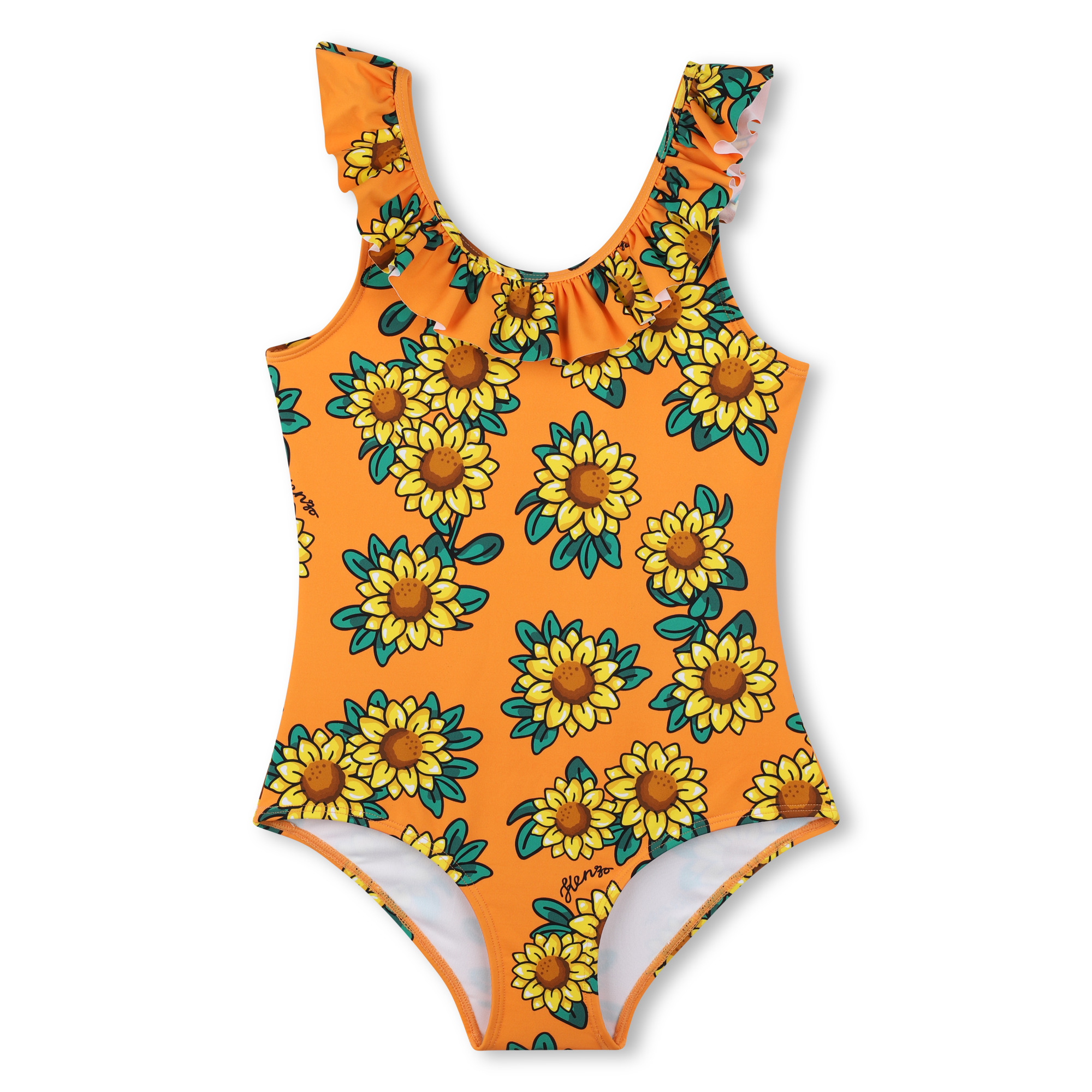 1-piece swimming costume KENZO KIDS for GIRL