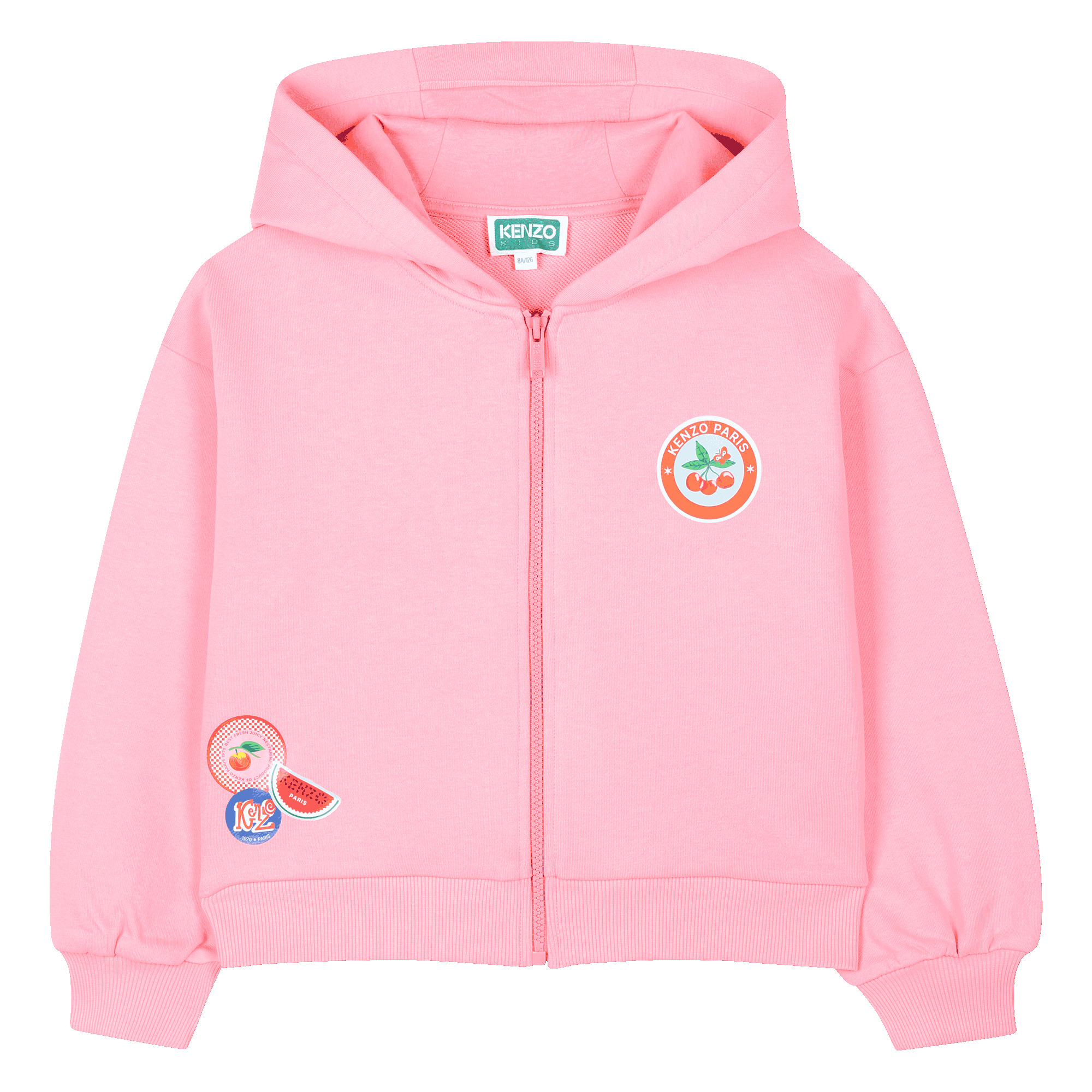 Zip-up sweatshirt KENZO KIDS for GIRL