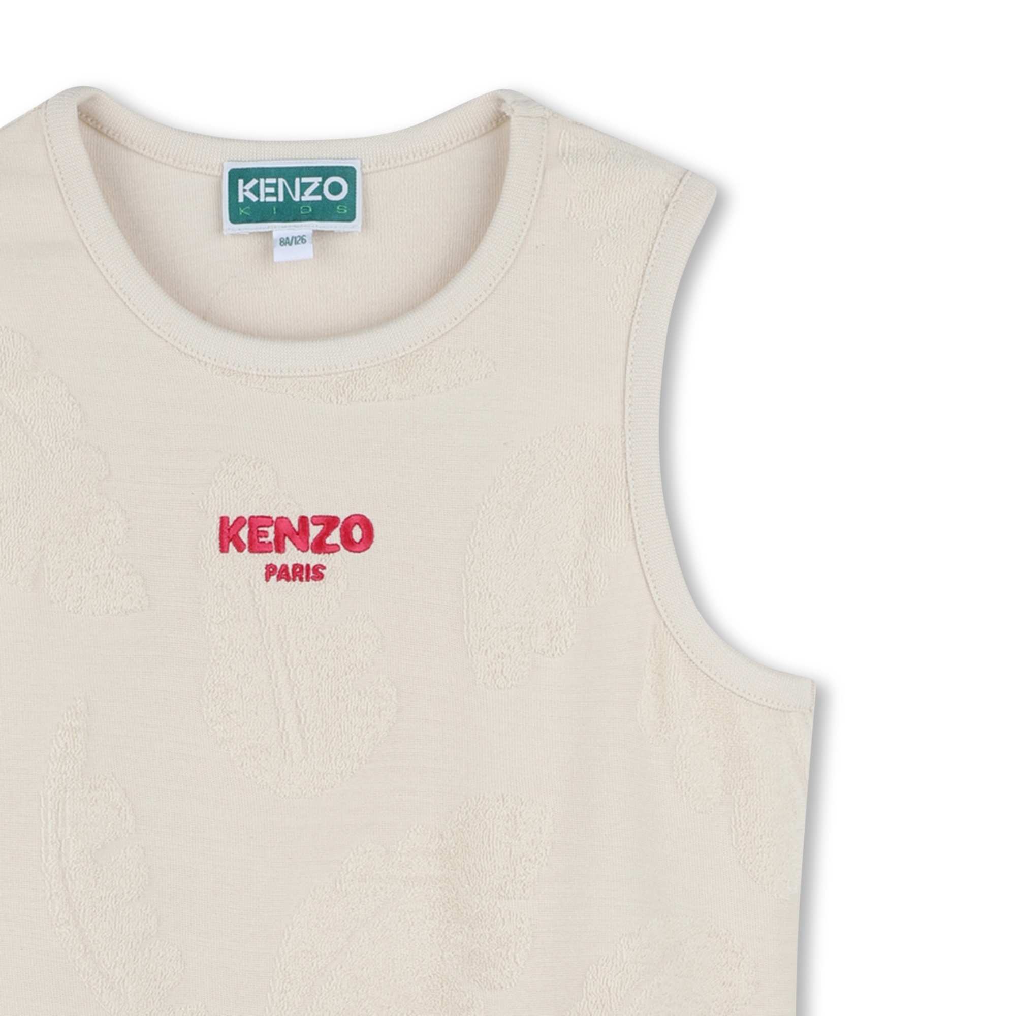 Terry-towelling dress KENZO KIDS for GIRL