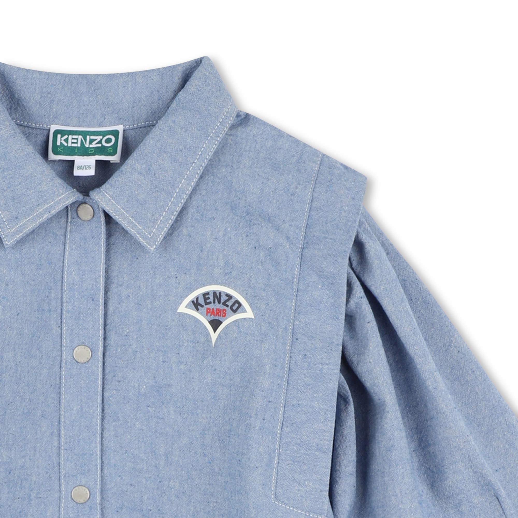 Chemise à manches courtes KENZO KIDS pour FILLE