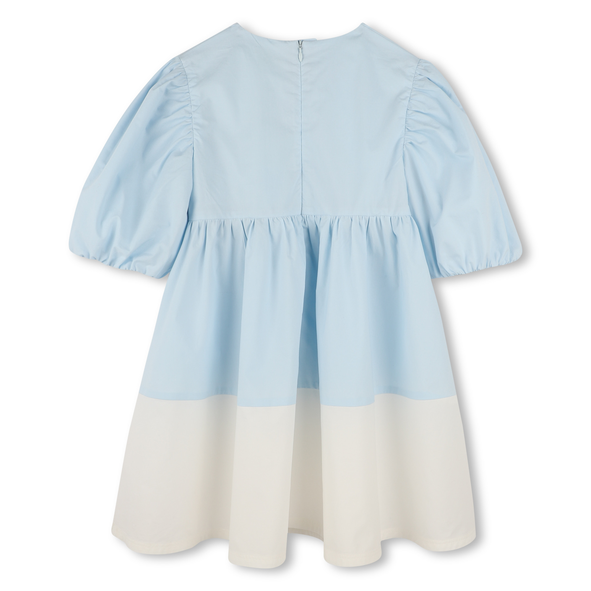 Two-colour flared dress KENZO KIDS for GIRL