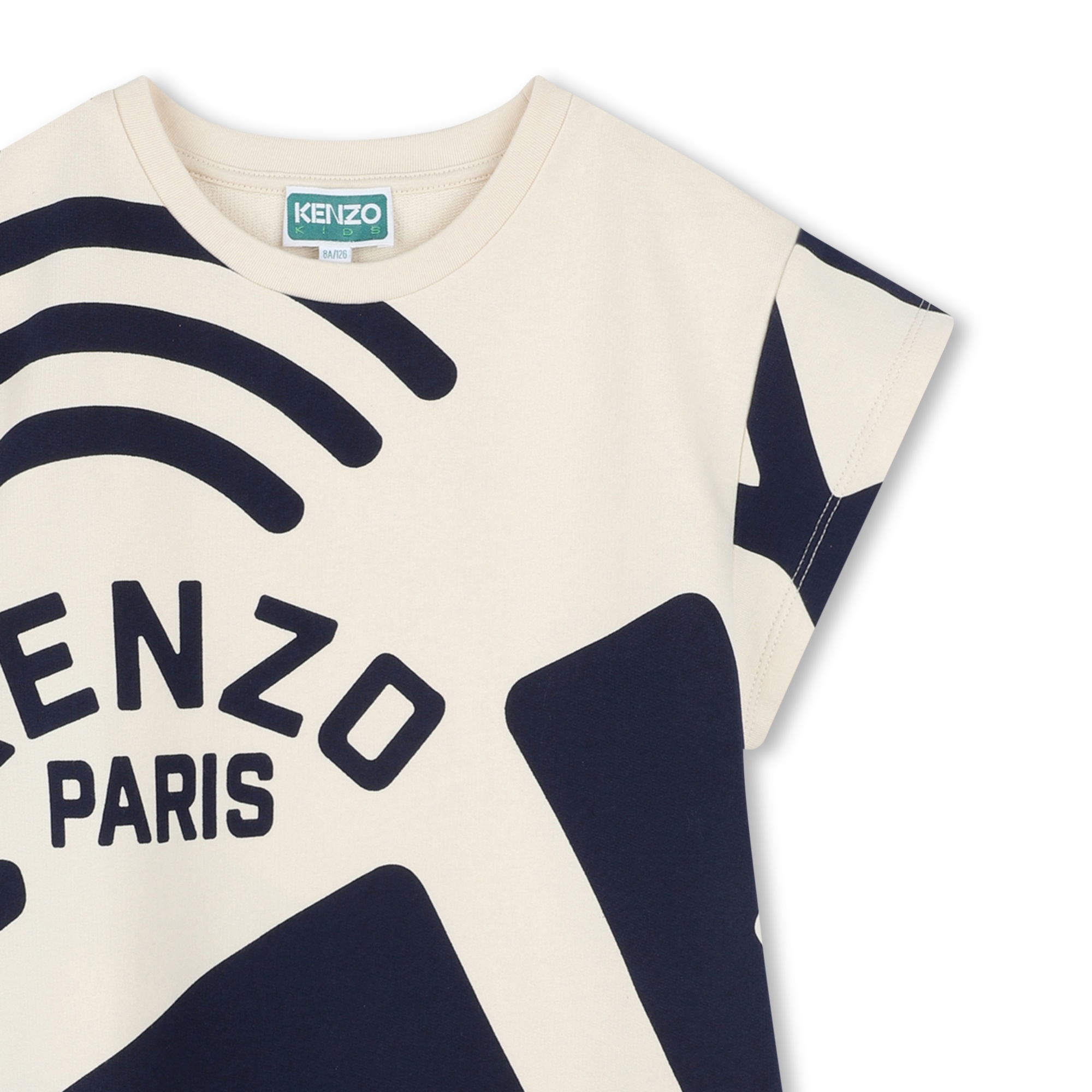 Lightweight fleece dress KENZO KIDS for GIRL