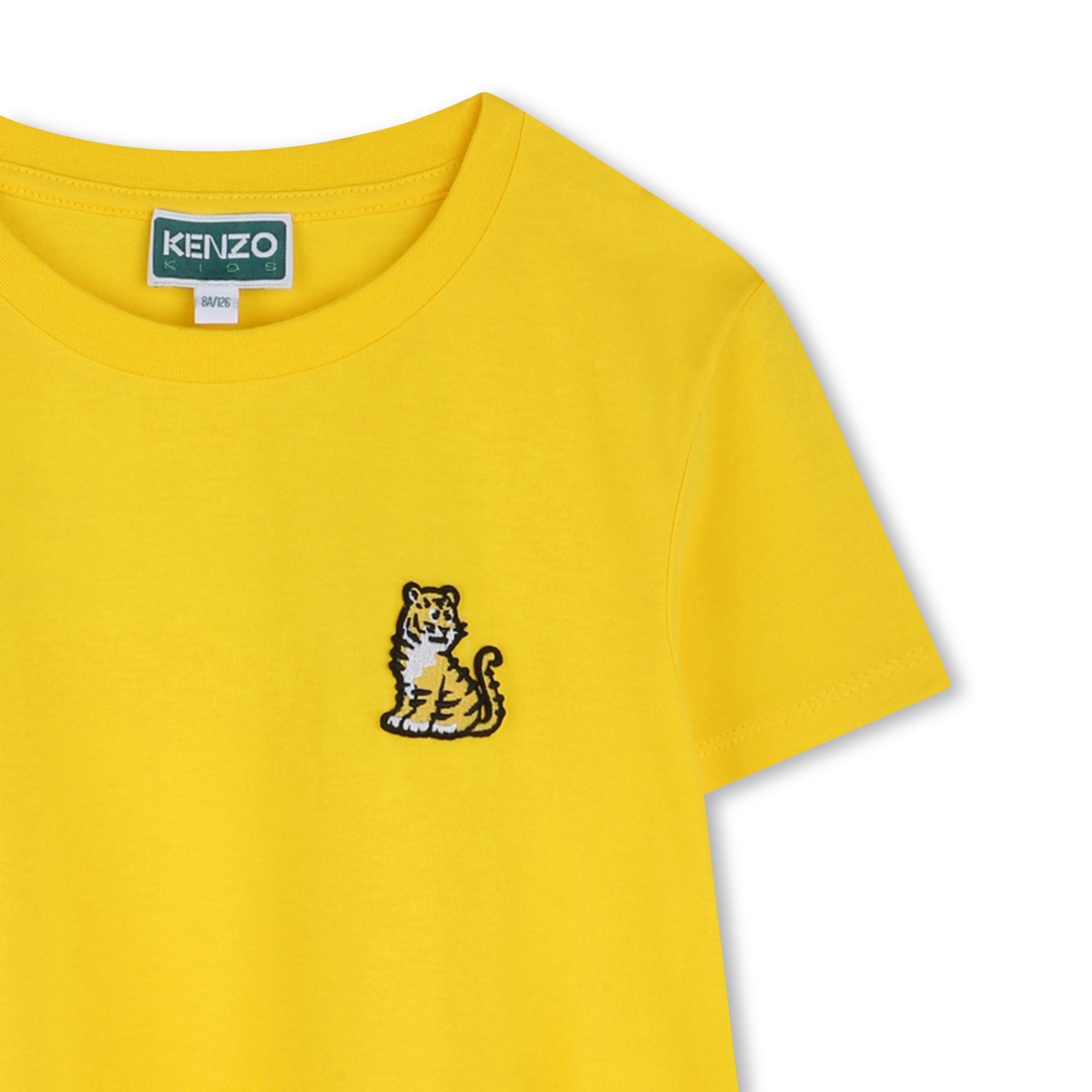 Robe évasée badge brodé KENZO KIDS pour FILLE