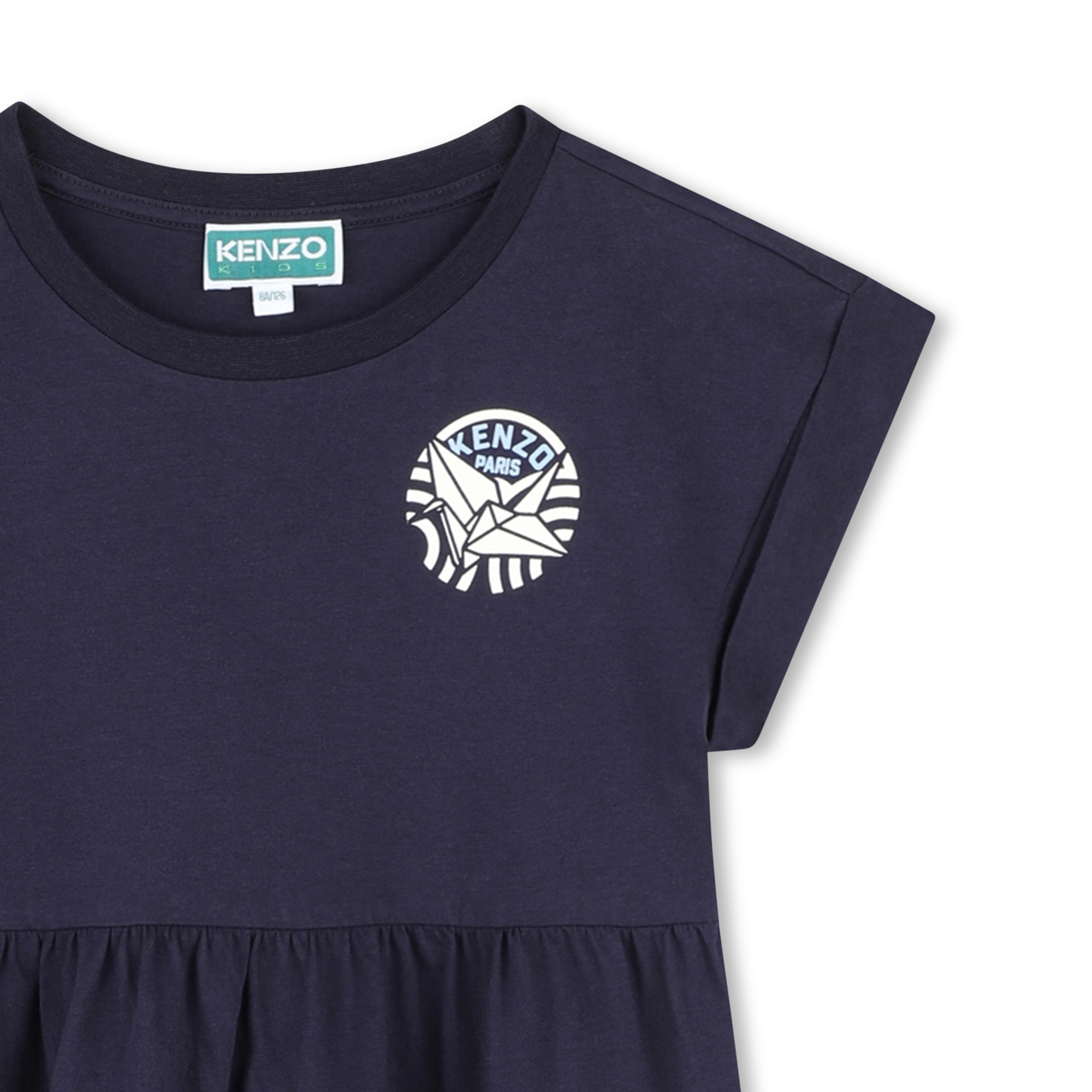 Dress with cutout waist panel KENZO KIDS for GIRL