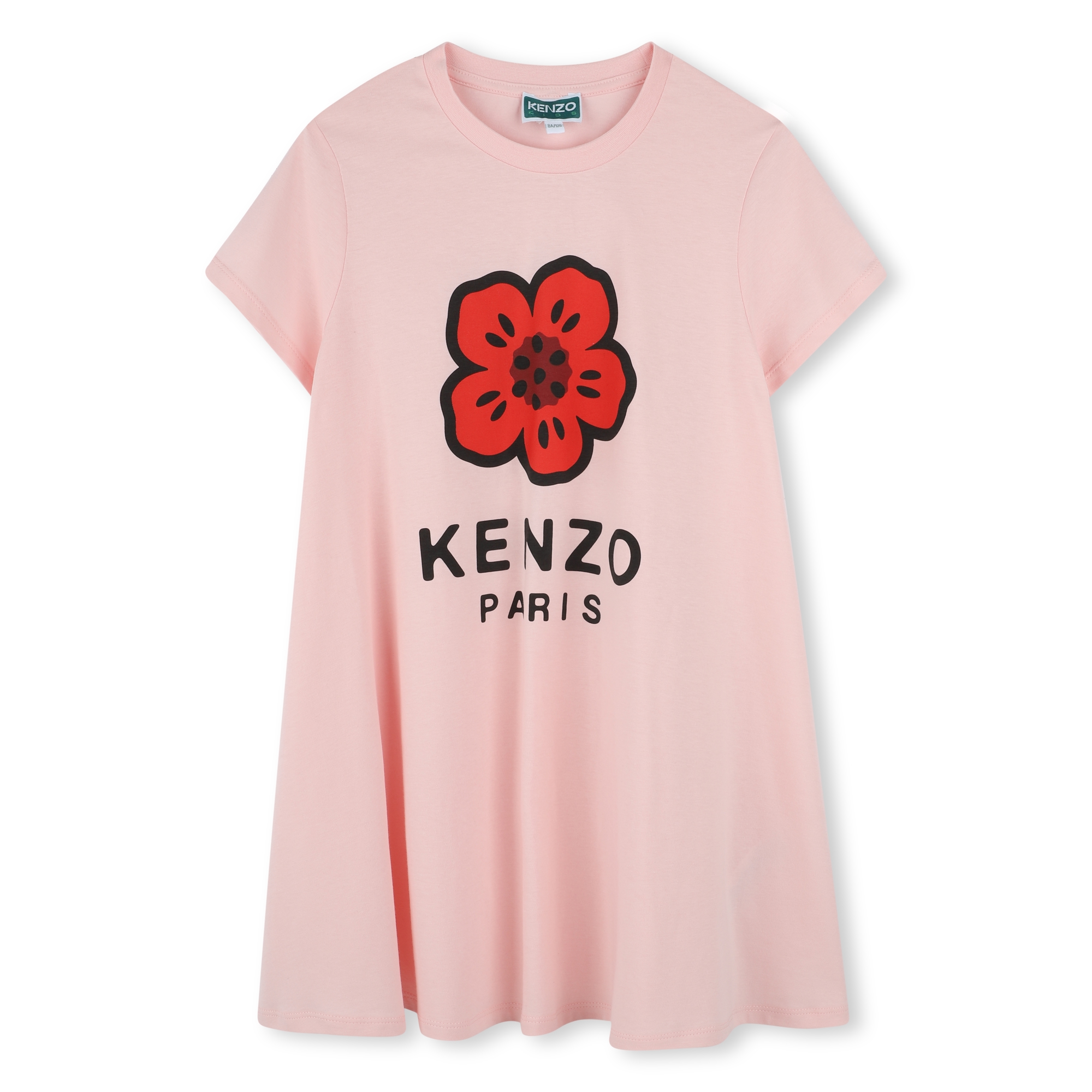 Loose dress with logo print KENZO KIDS for GIRL