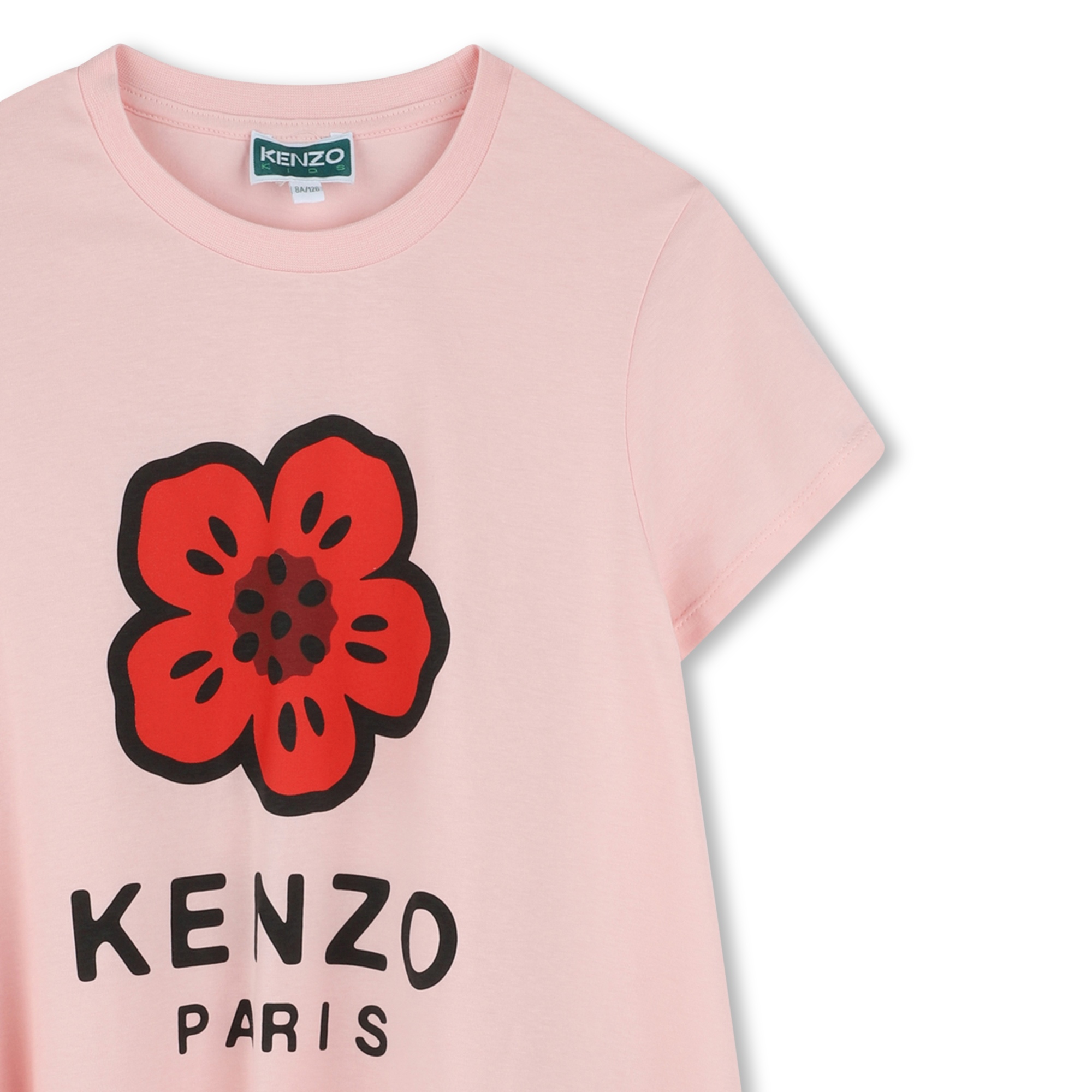 Loose dress with logo print KENZO KIDS for GIRL