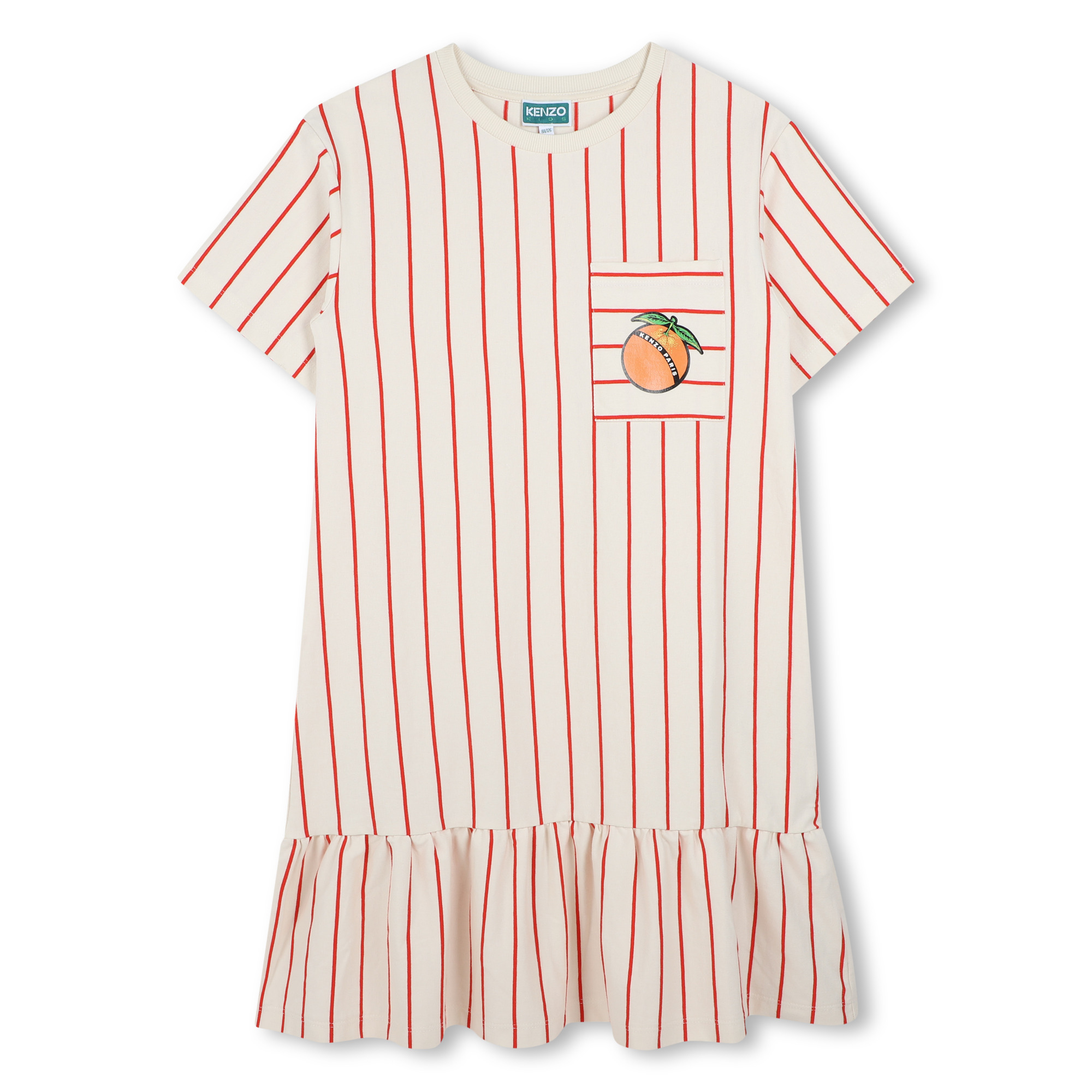 Print cotton dress KENZO KIDS for GIRL