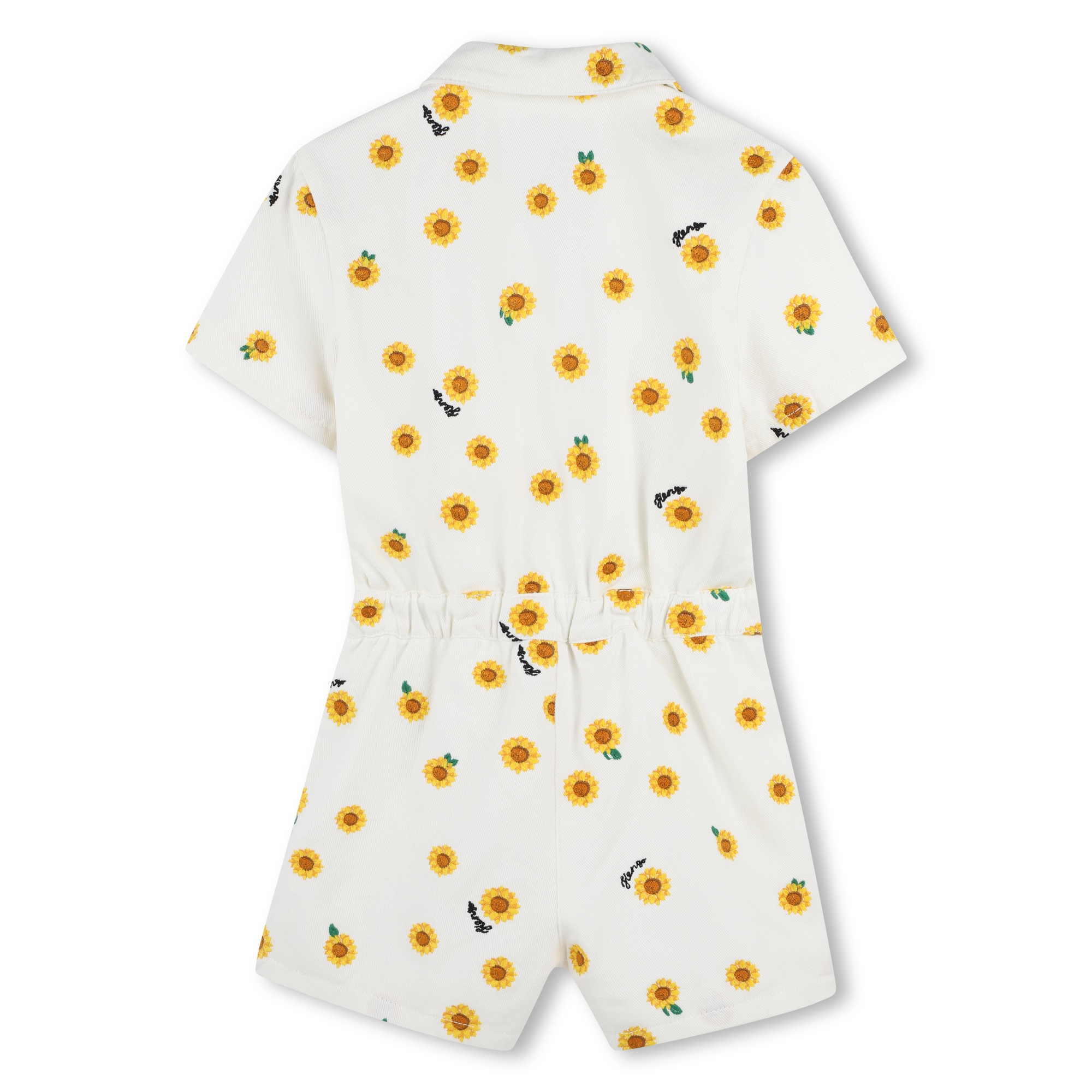 Katoenen jumpsuit KENZO KIDS Voor