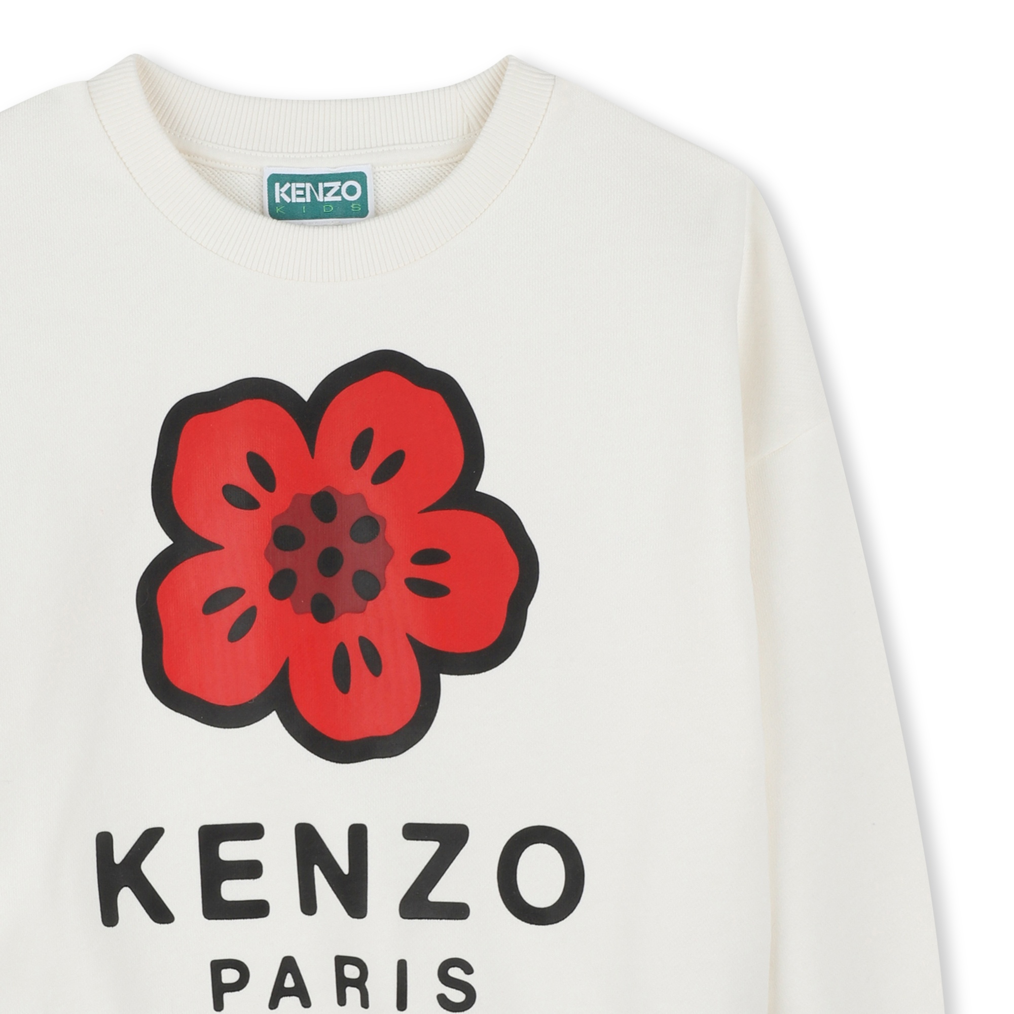 Fleece sweater KENZO KIDS Voor