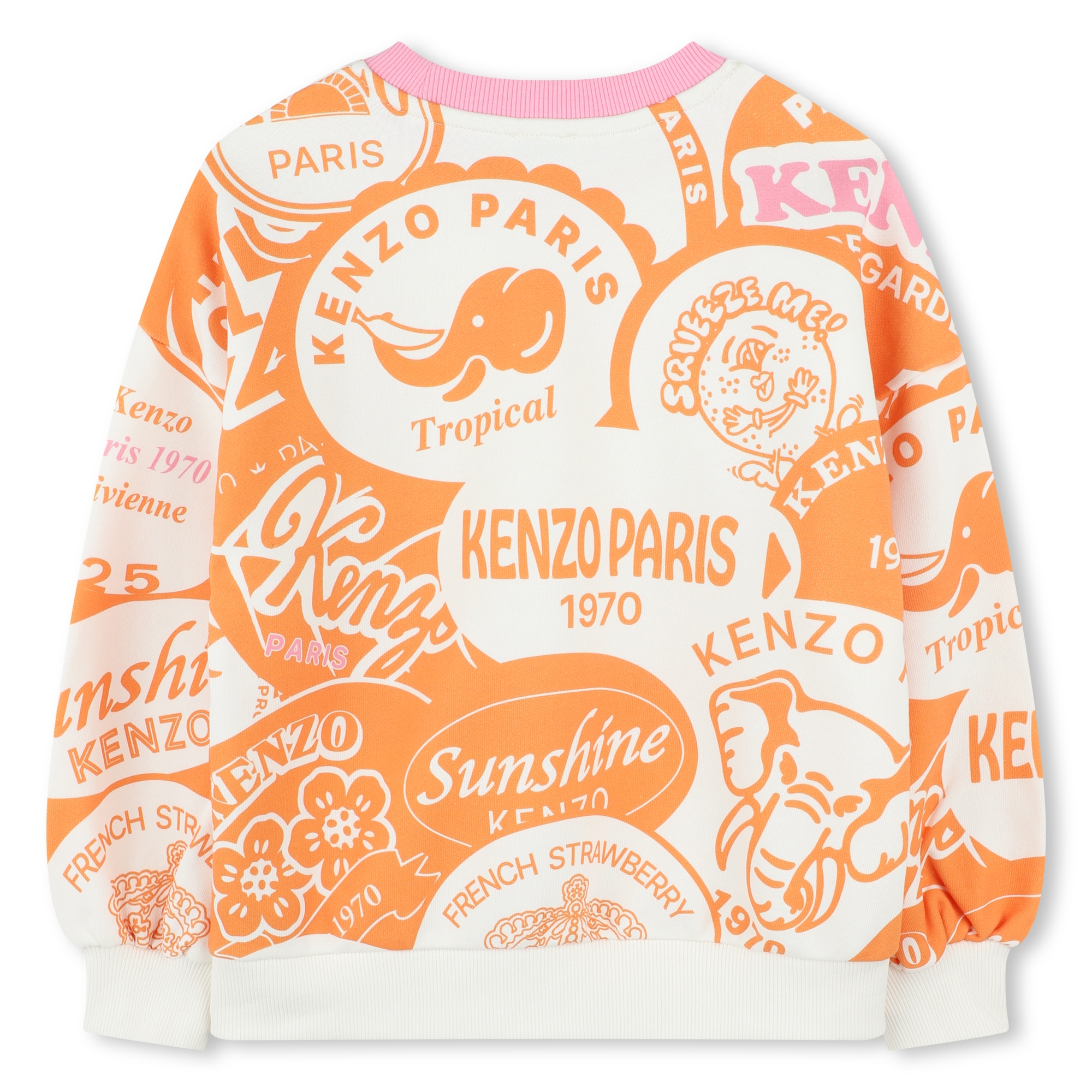 Fleece sweatshirt KENZO KIDS for GIRL