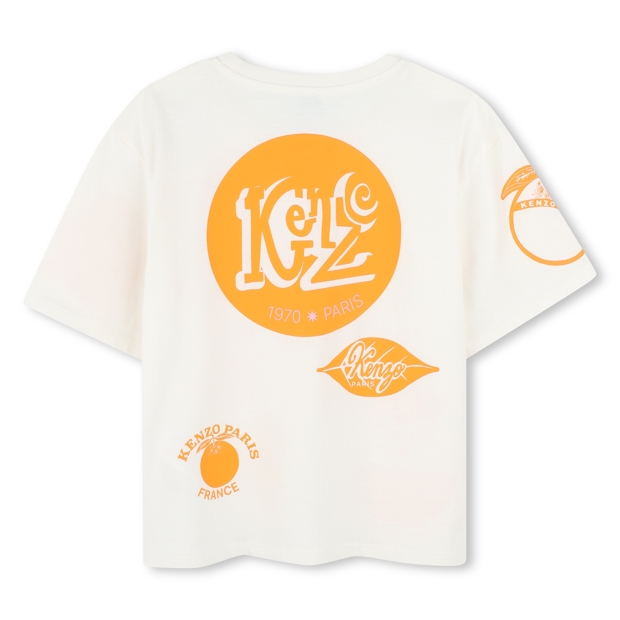 T-shirt met korte mouwen KENZO KIDS Voor