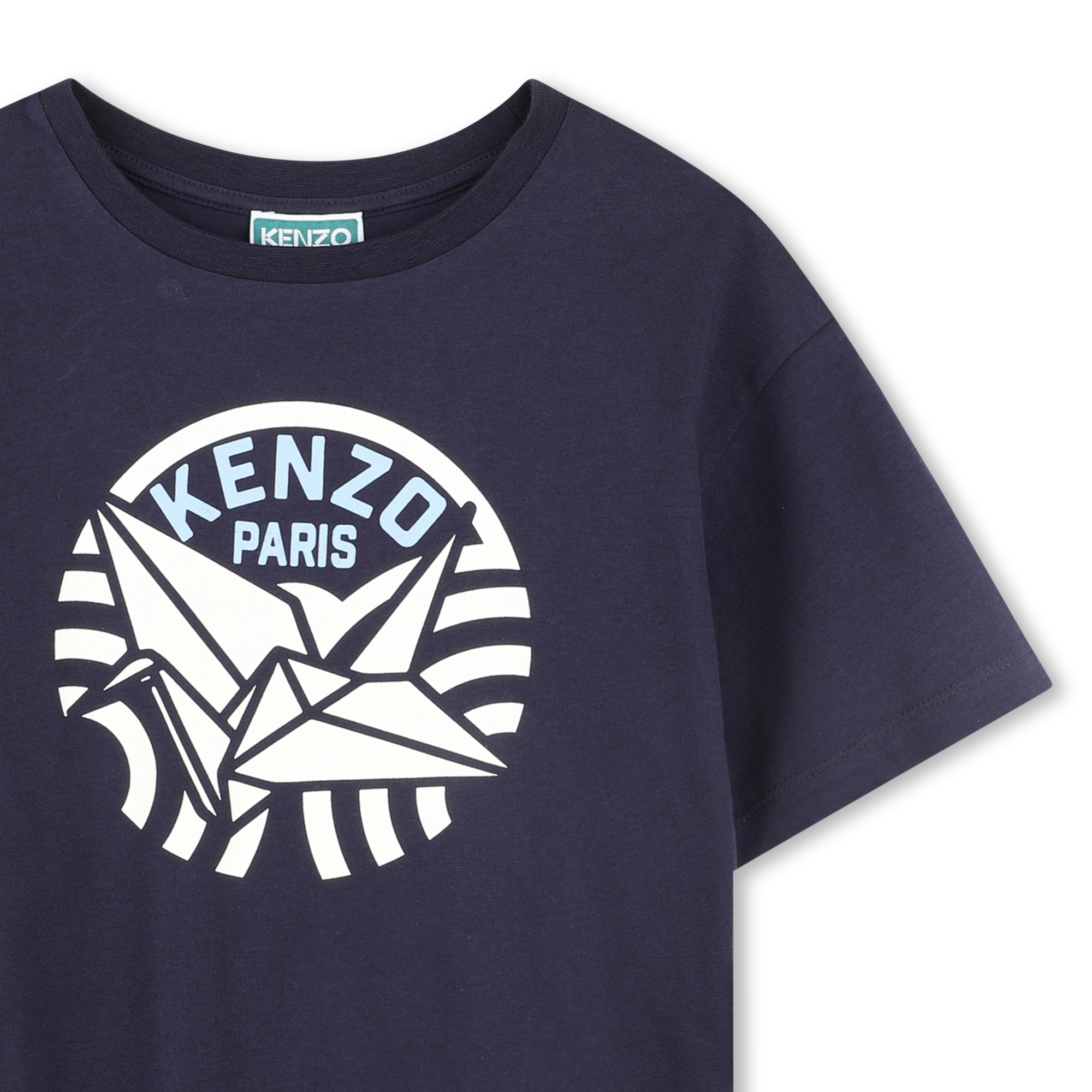 T-shirt with logo print KENZO KIDS for GIRL