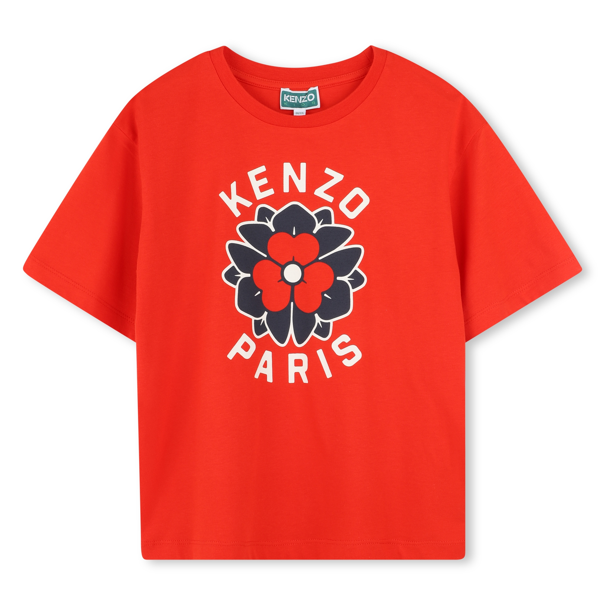 T-shirt met logoprint KENZO KIDS Voor