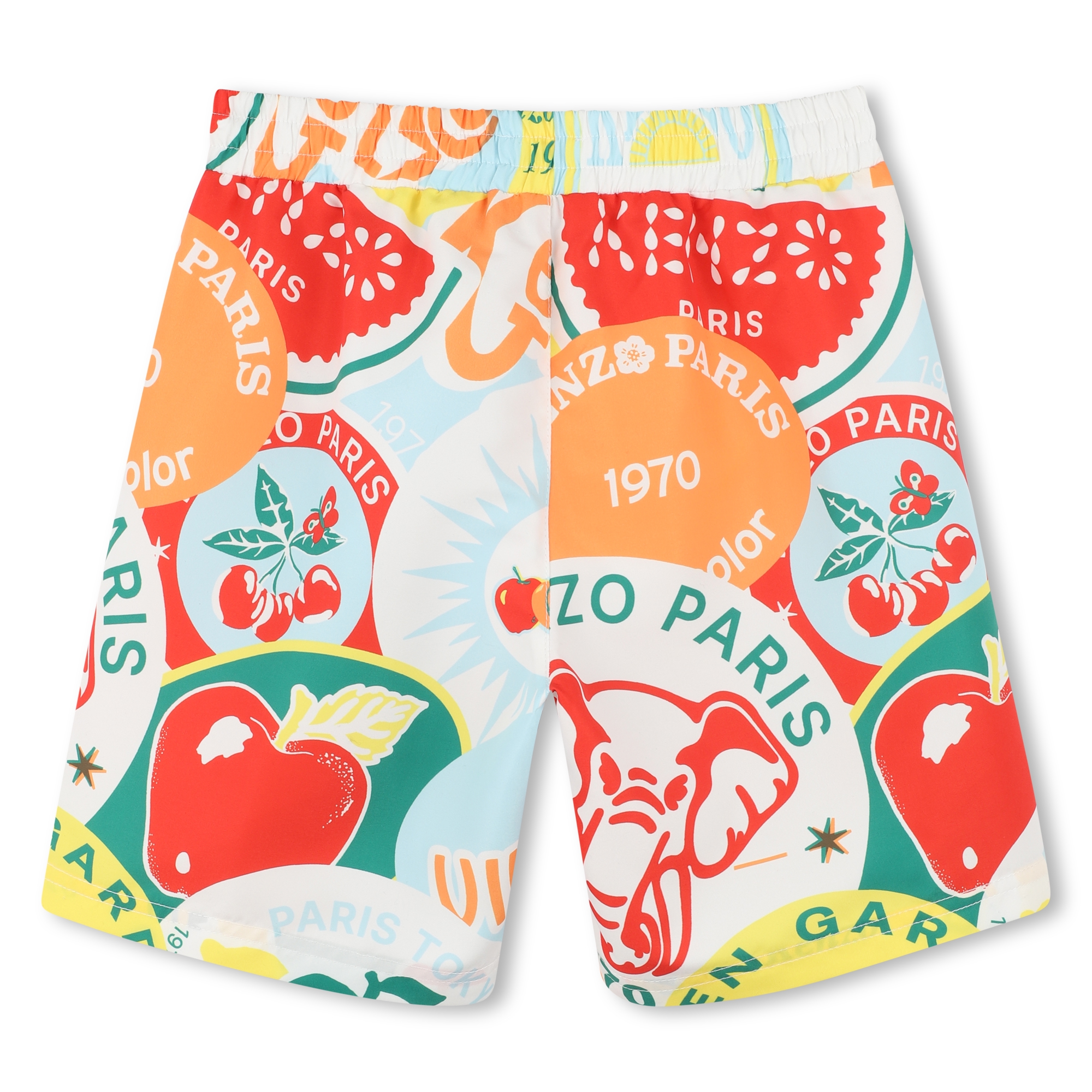 Printed swim shorts KENZO KIDS for BOY