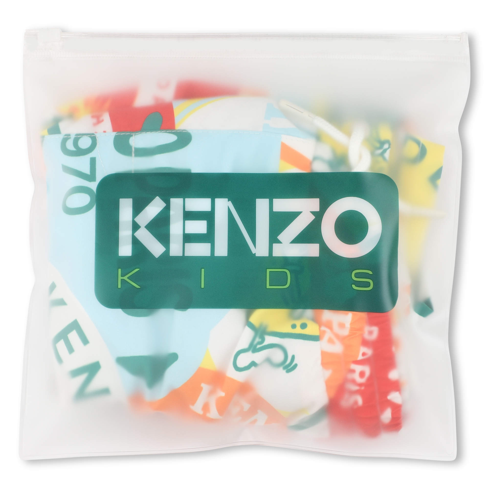 Printed swim shorts KENZO KIDS for BOY