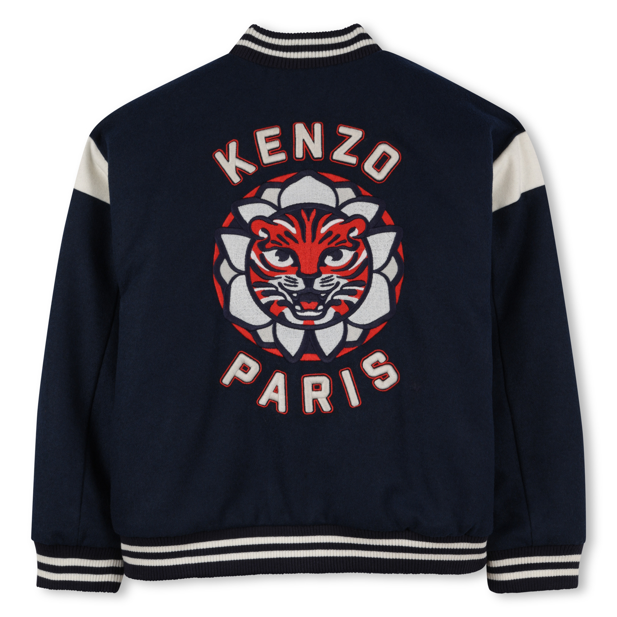 Blouson pressionné brodé KENZO KIDS pour GARCON