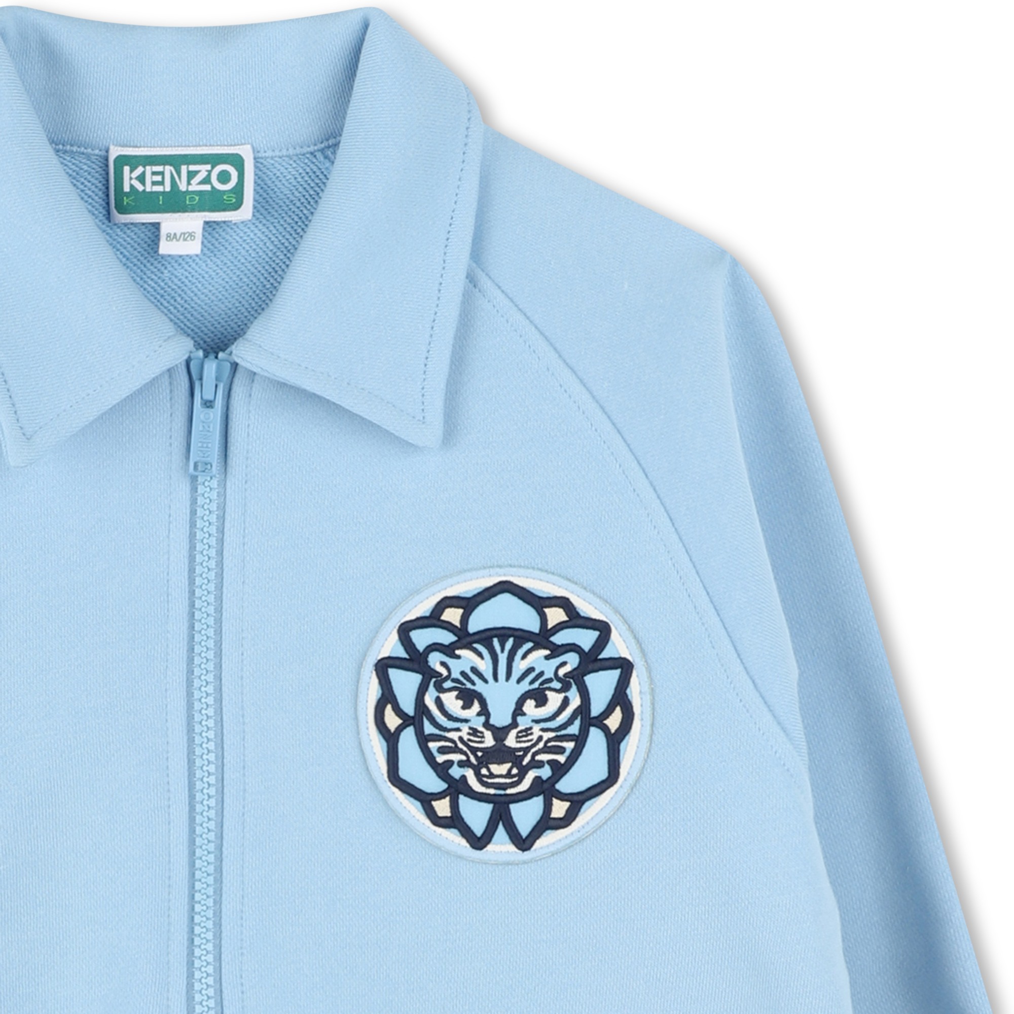 Sweat-shirt de jogging zippé KENZO KIDS pour GARCON