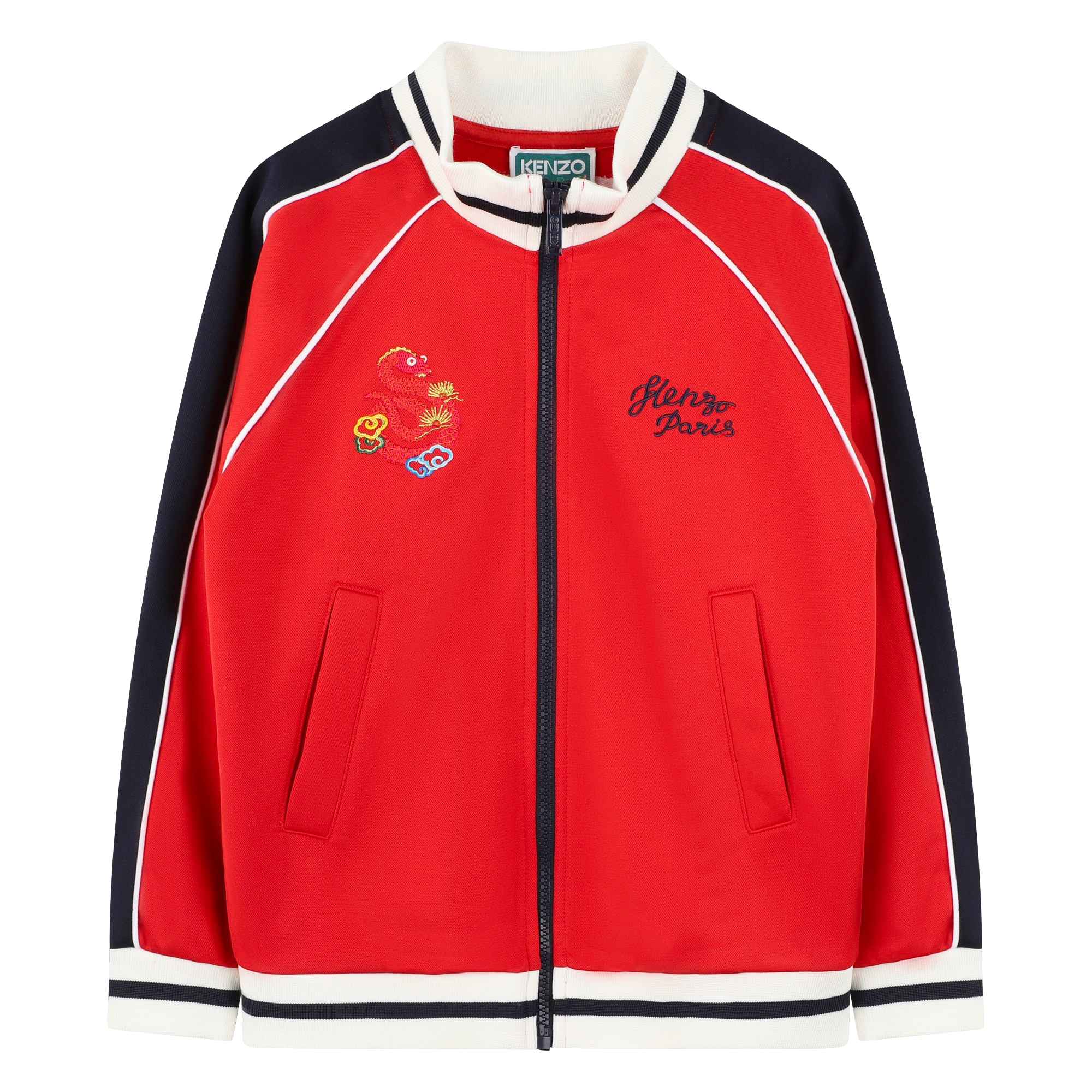 High-neck zip-up sweatshirt KENZO KIDS for BOY