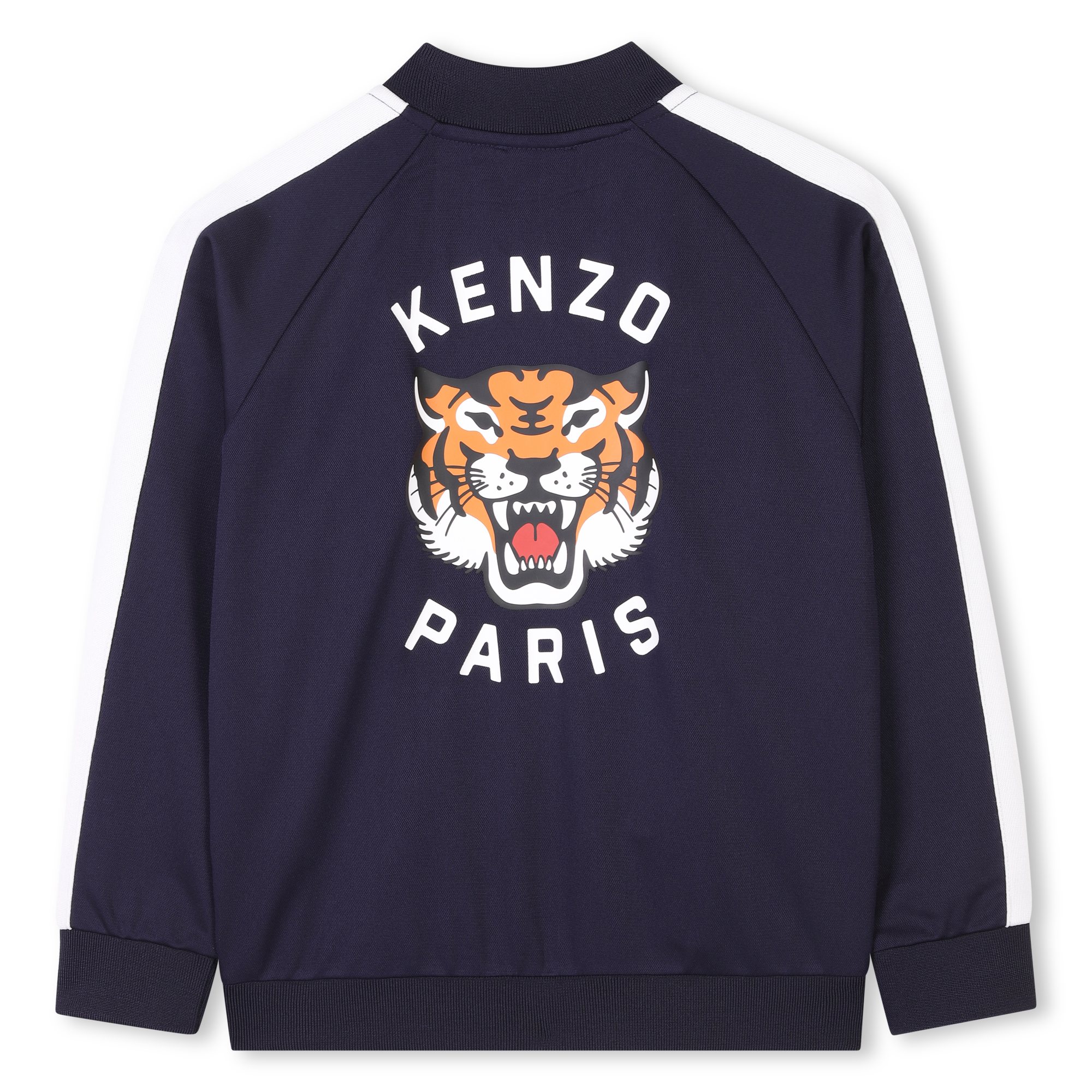 Zip-up Tiger sweatshirt KENZO KIDS for UNISEX