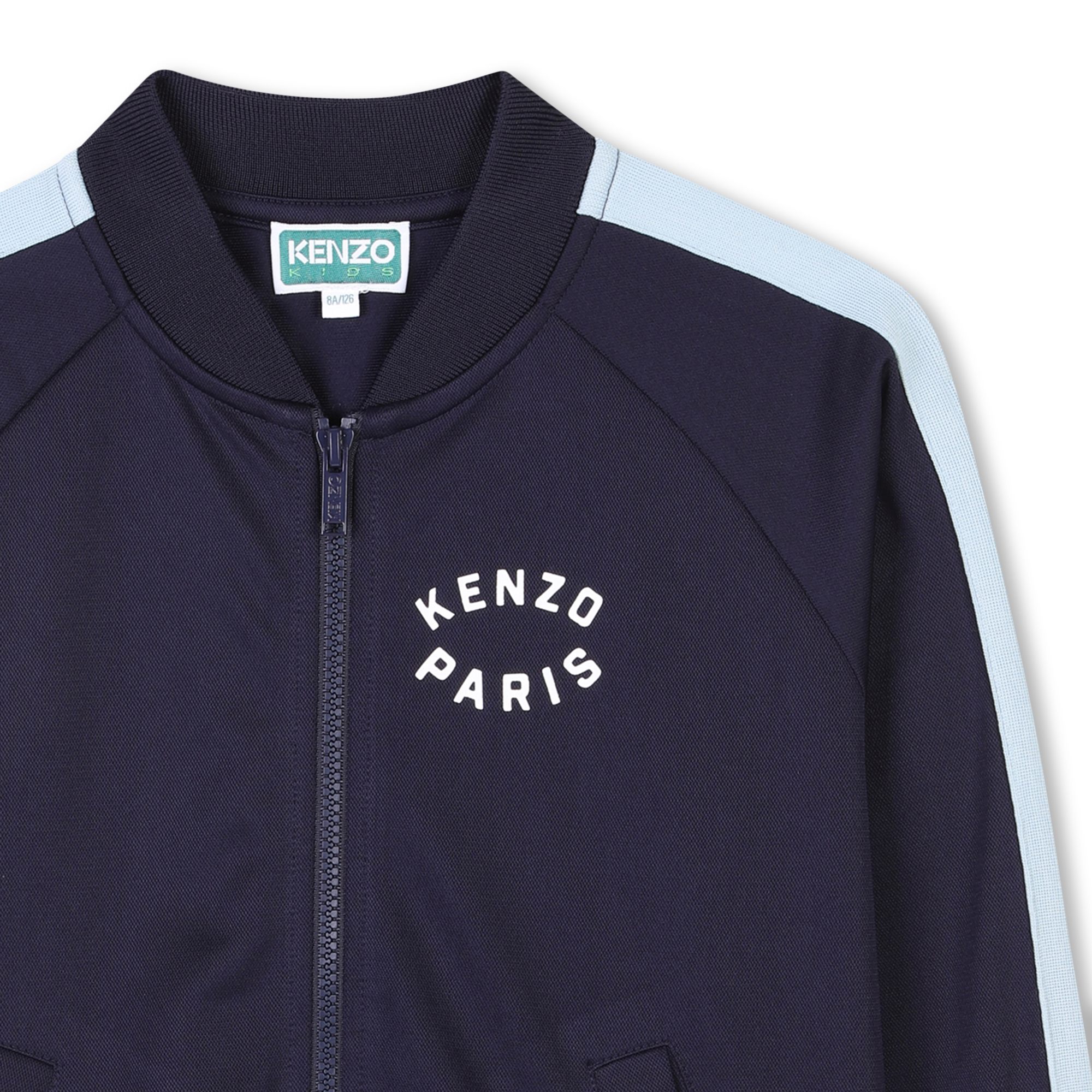 Sweat-shirt zippé Tigre KENZO KIDS pour UNISEXE