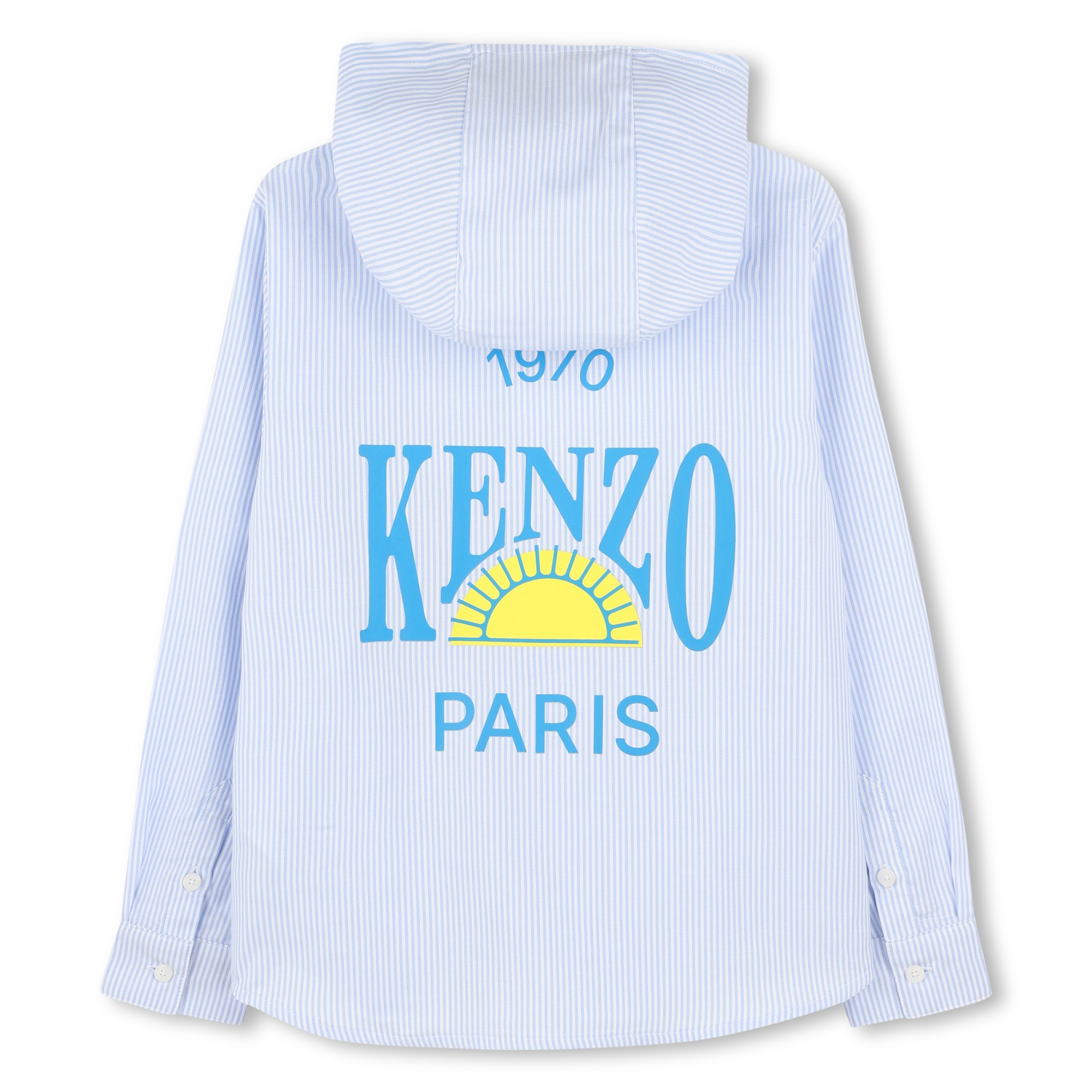 Printed hooded shirt KENZO KIDS for BOY