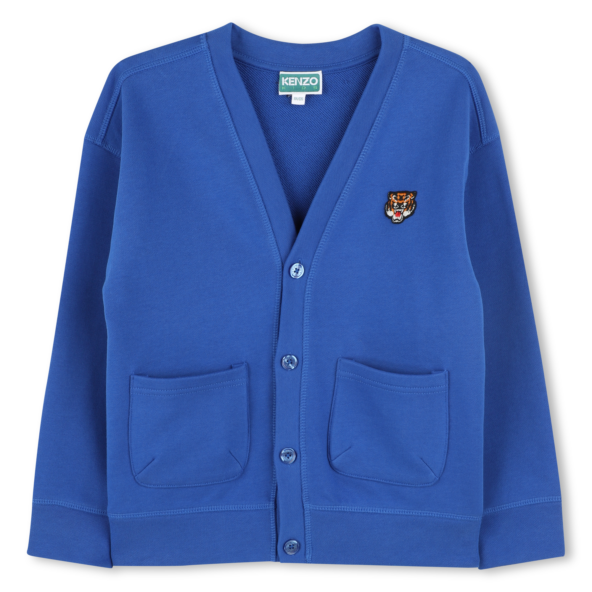 Cotton fleece cardigan KENZO KIDS for UNISEX