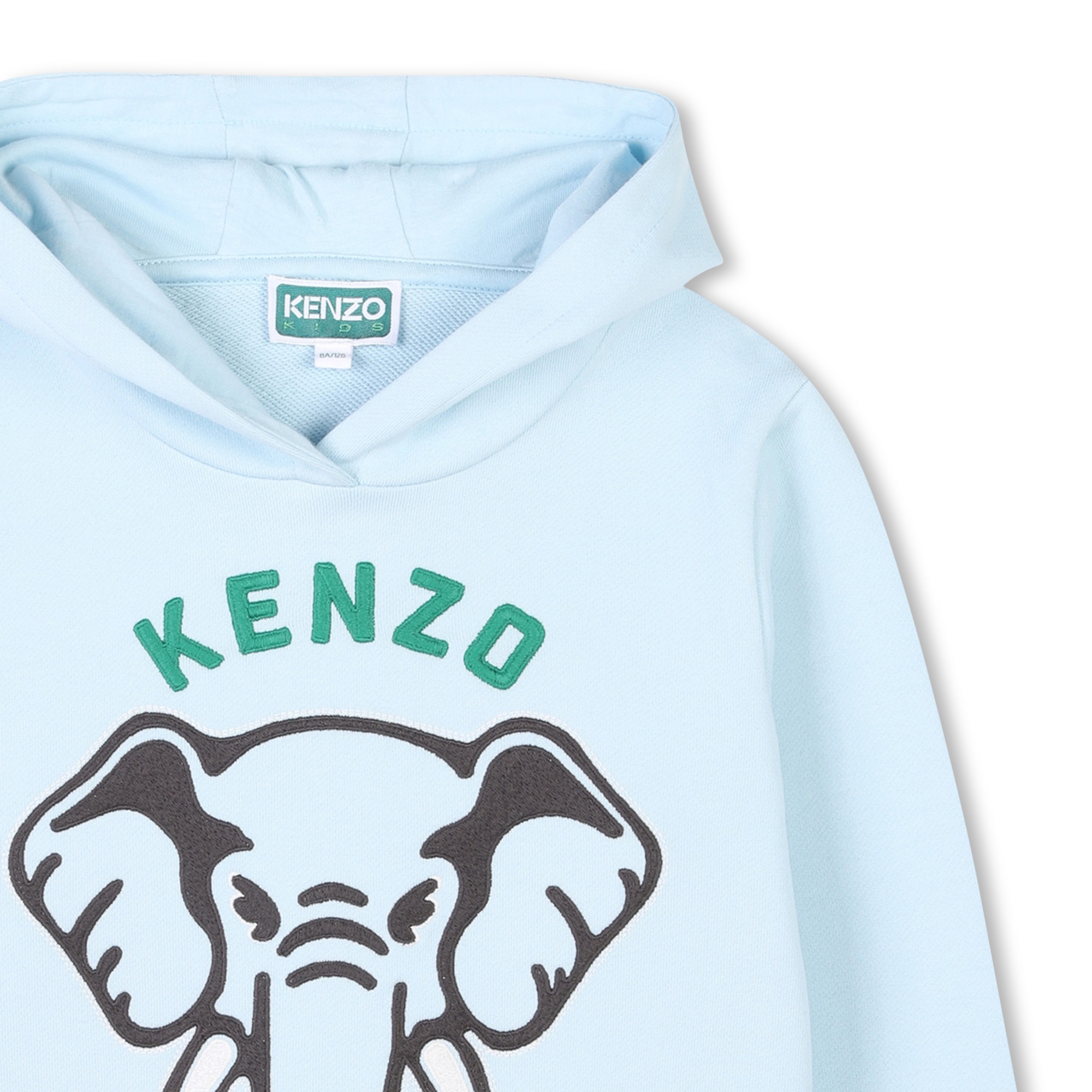 Hooded elephant sweatshirt KENZO KIDS for BOY