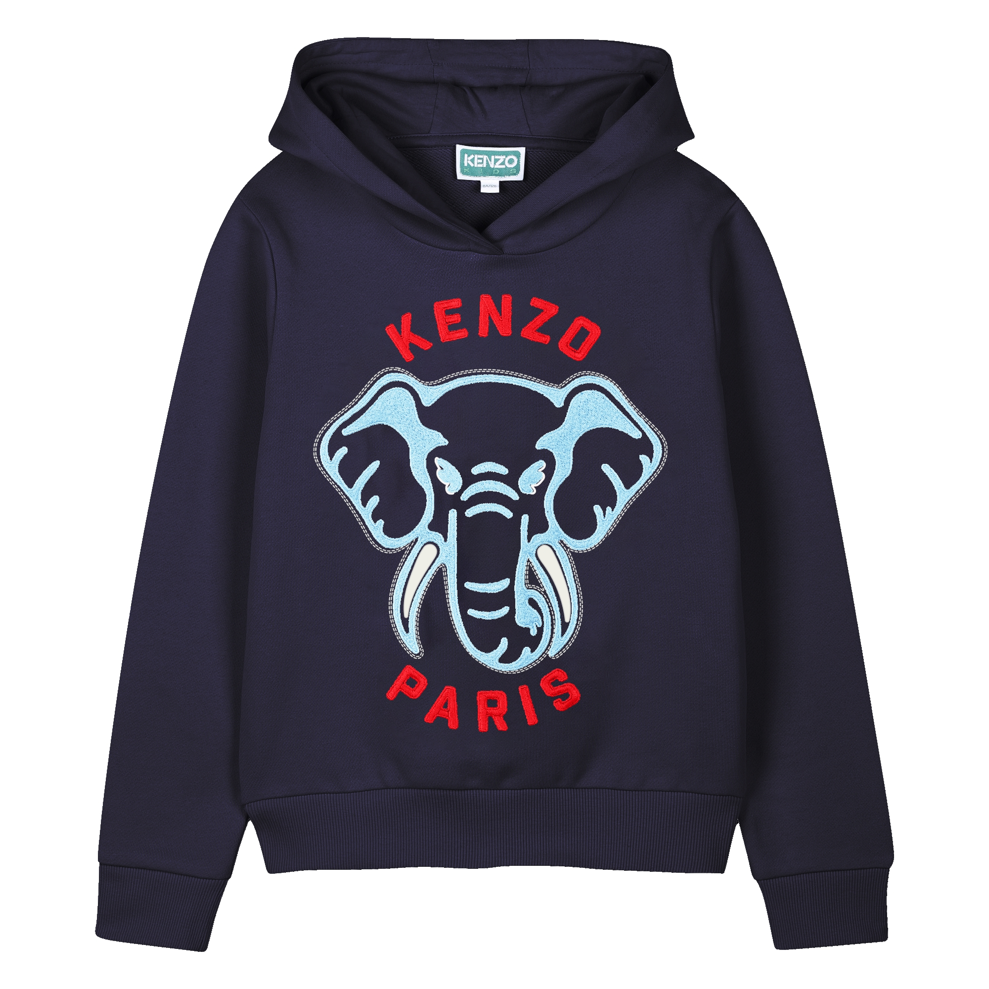 Kapuzensweatshirt mit Elefant KENZO KIDS Für JUNGE