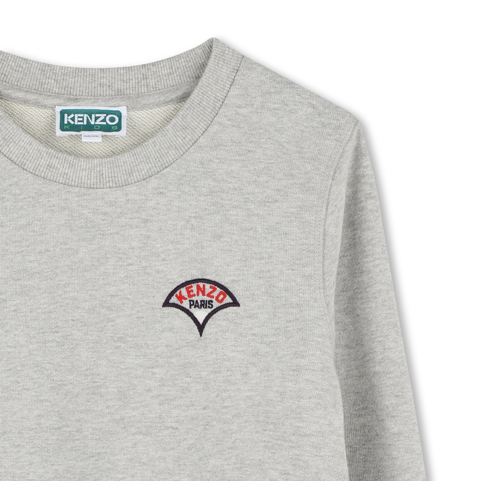 Embroidered cotton sweatshirt KENZO KIDS for BOY