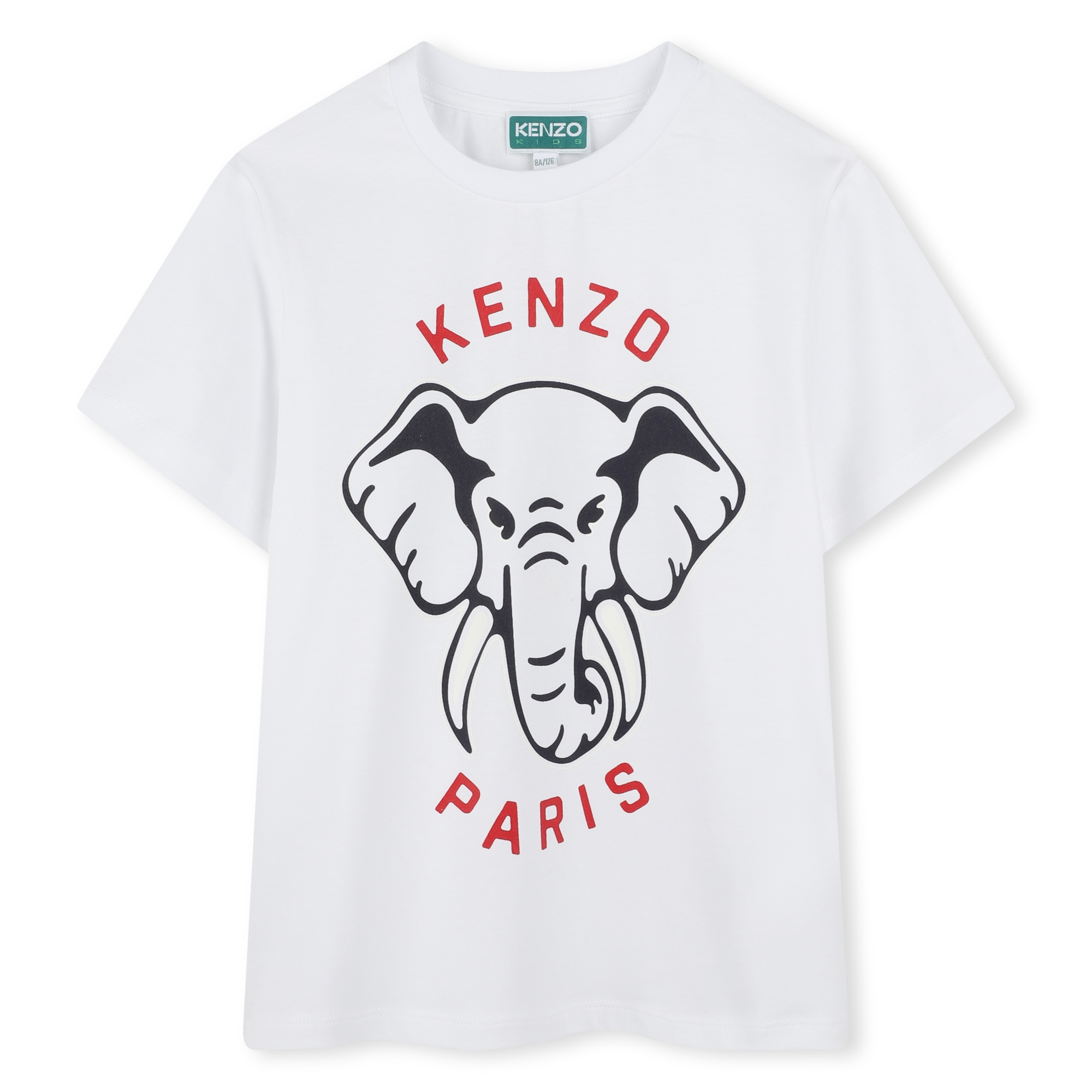 Katoenen T-shirt, korte mouw KENZO KIDS Voor