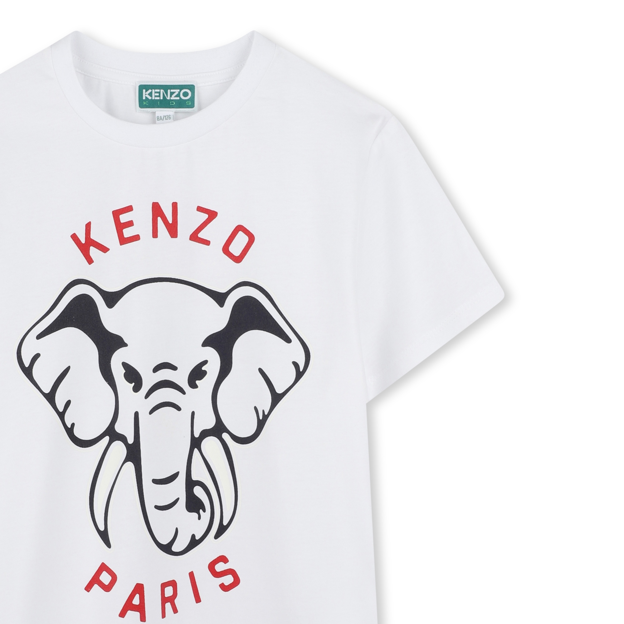 T-shirt manches courtes coton KENZO KIDS pour GARCON