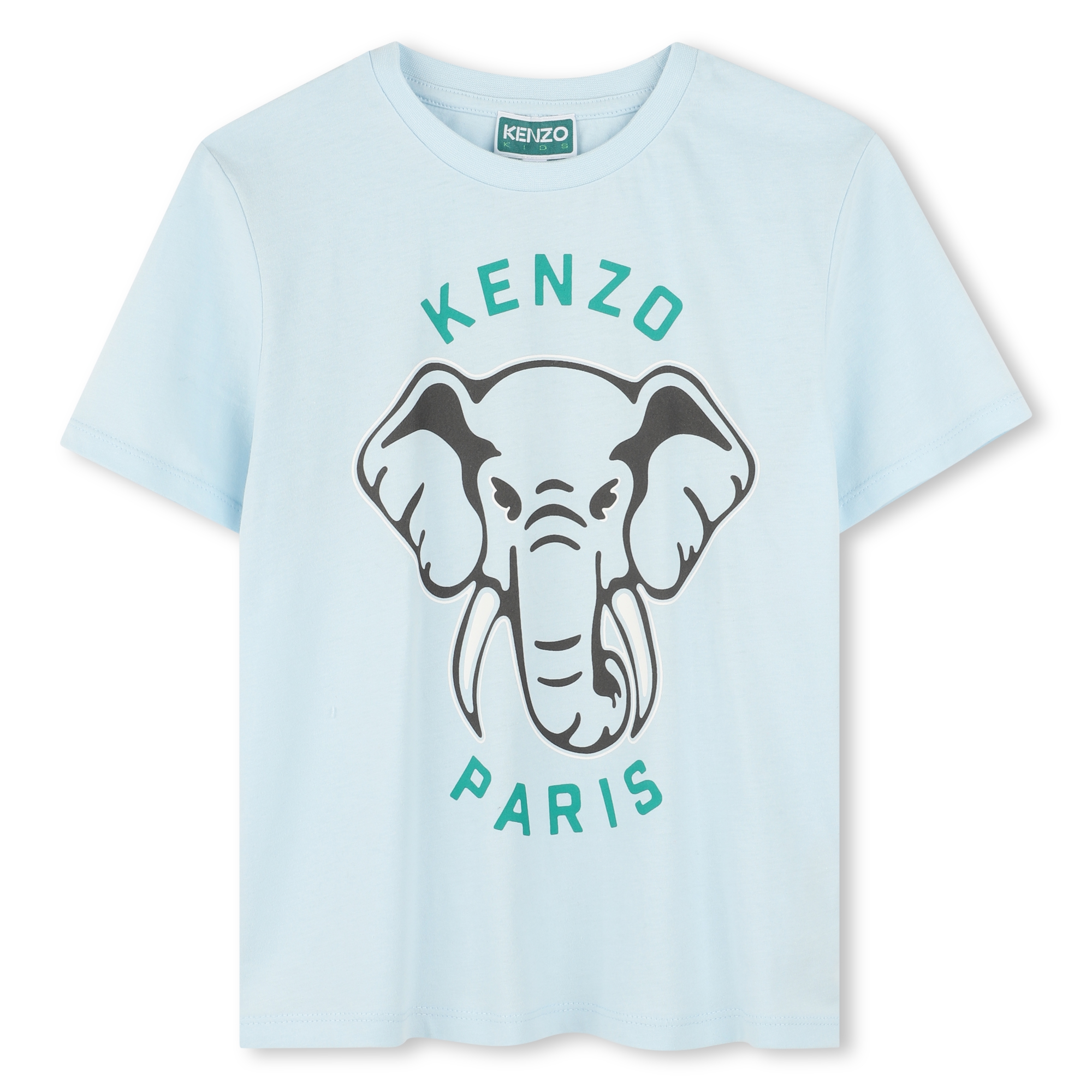 Katoenen T-shirt, korte mouw KENZO KIDS Voor