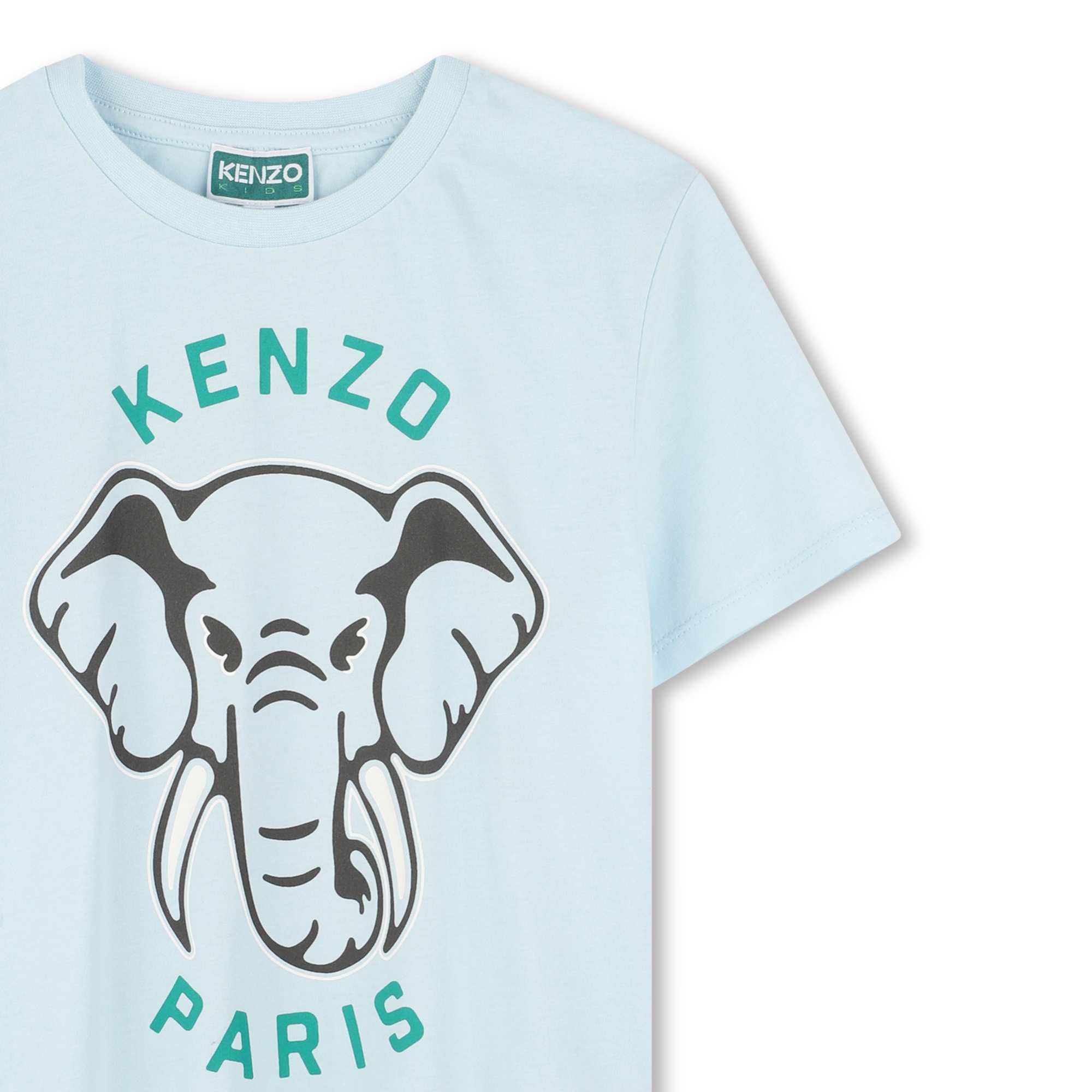 Kurzärmliges Baumwoll-T-Shirt KENZO KIDS Für JUNGE