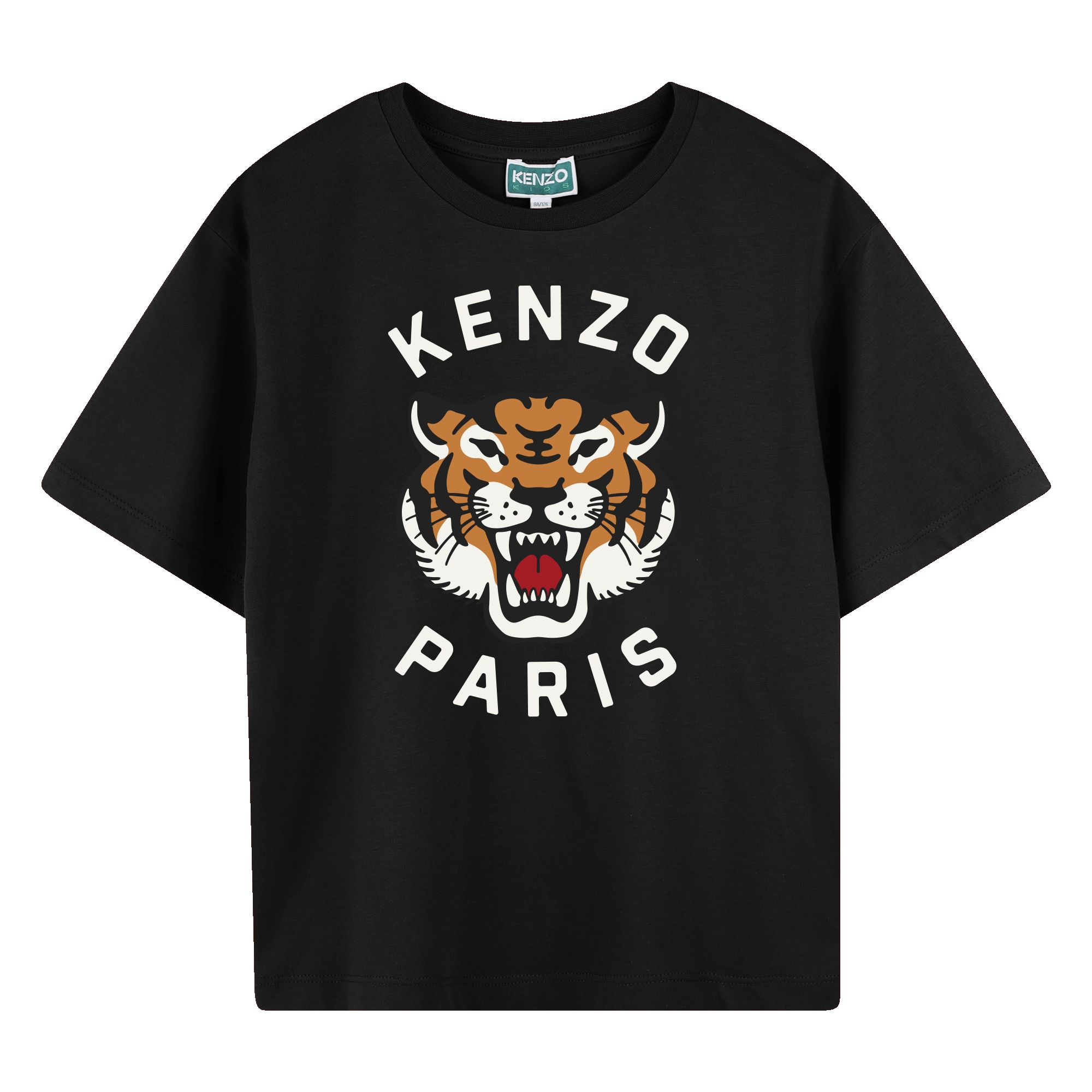 T-shirt en coton avec imprimé KENZO KIDS pour GARCON