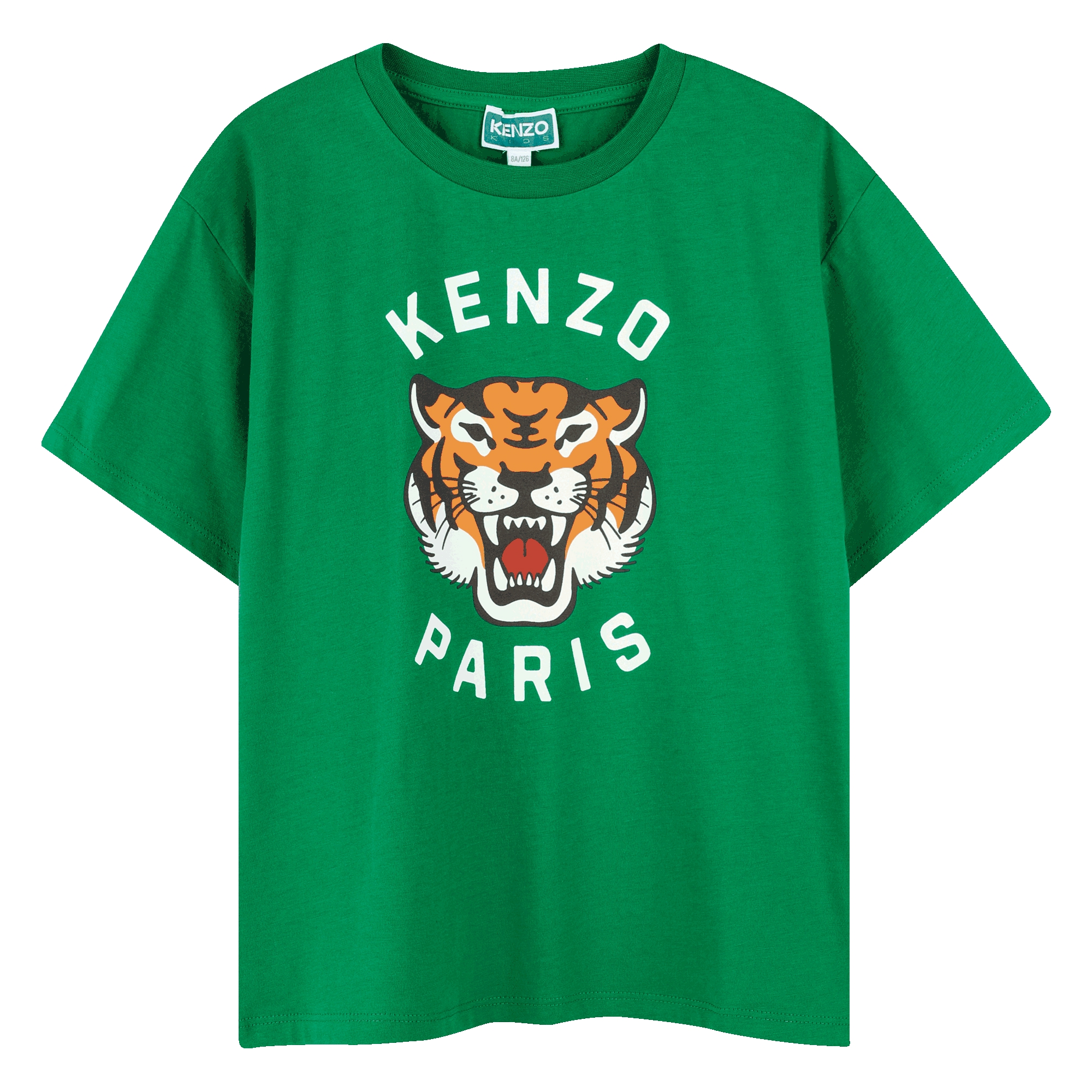 T-shirt in cotone con stampa KENZO KIDS Per RAGAZZO