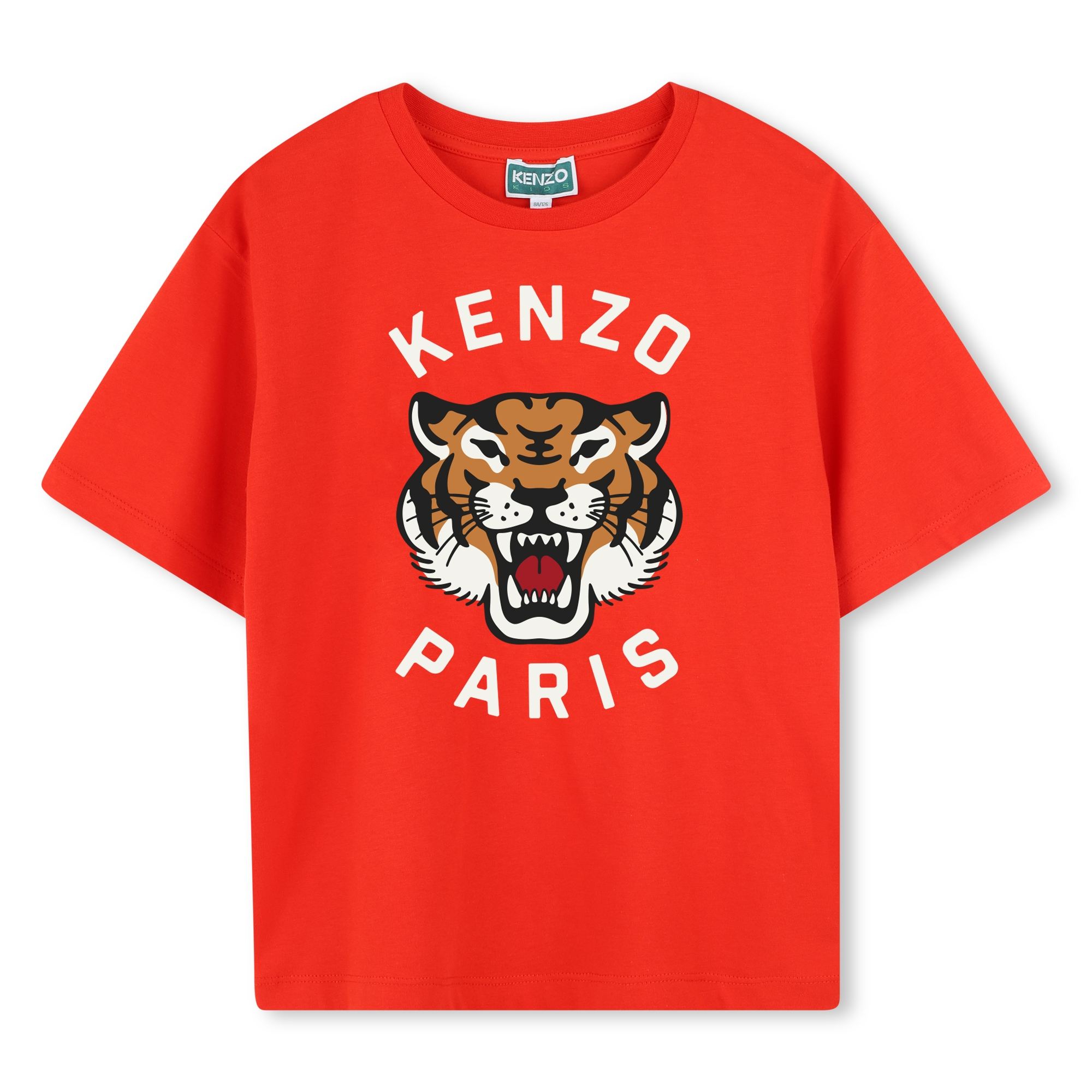 Katoenen T-shirt met print KENZO KIDS Voor