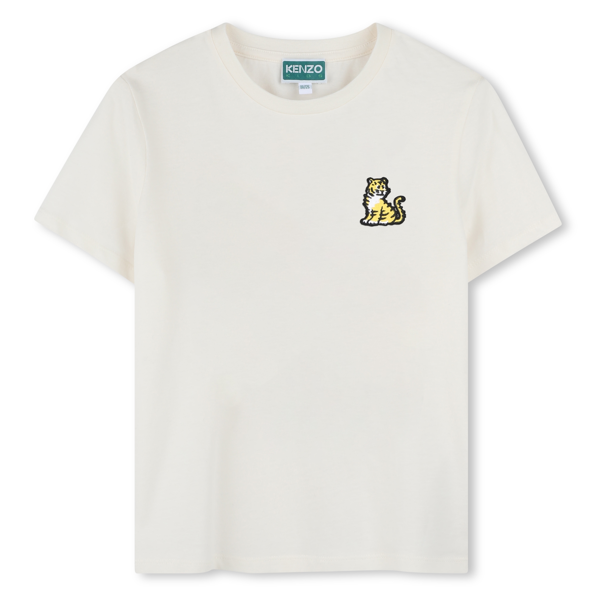 Cotton T-shirt with badge KENZO KIDS for UNISEX