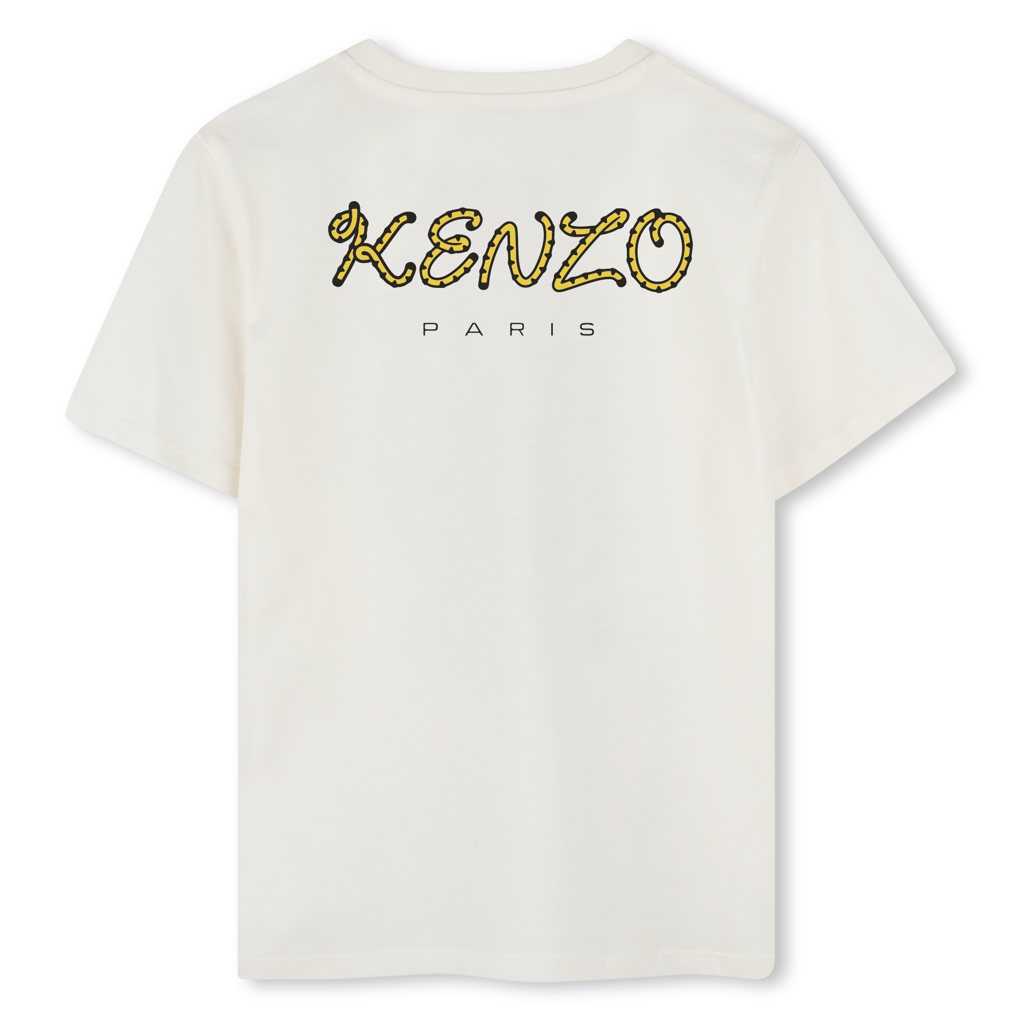 Cotton T-shirt with badge KENZO KIDS for UNISEX