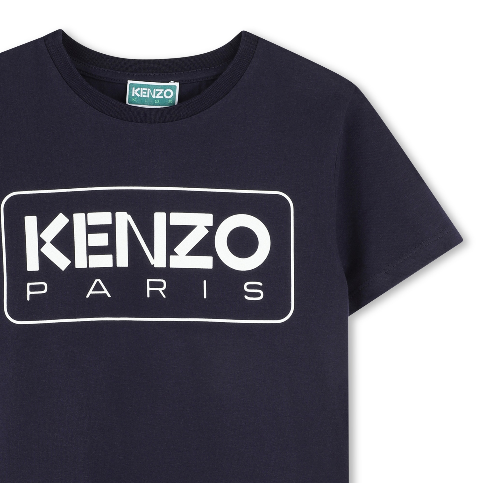 Kurzärmliges Baumwoll-T-Shirt KENZO KIDS Für JUNGE