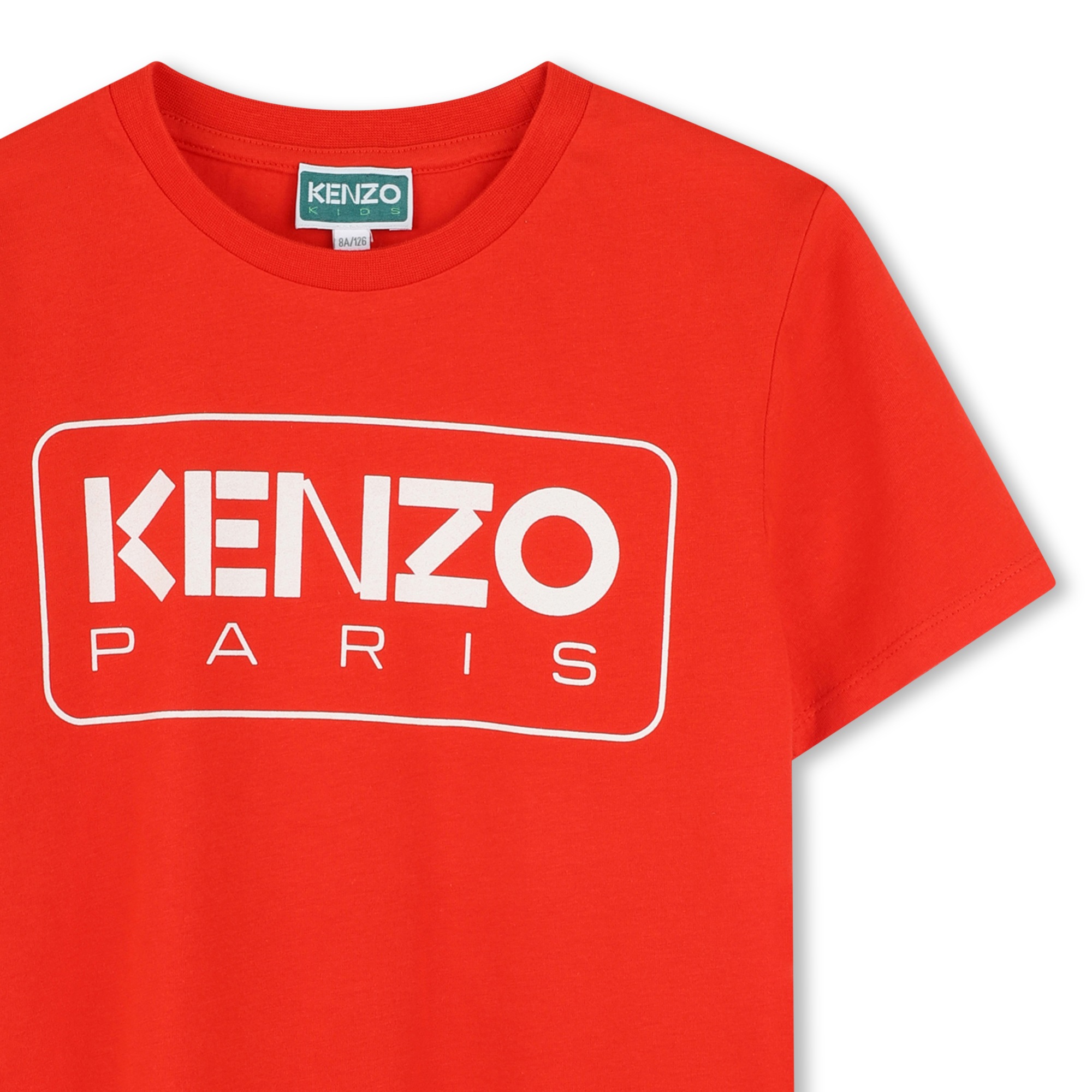 Camiseta manga corta y algodón KENZO KIDS para NIÑO