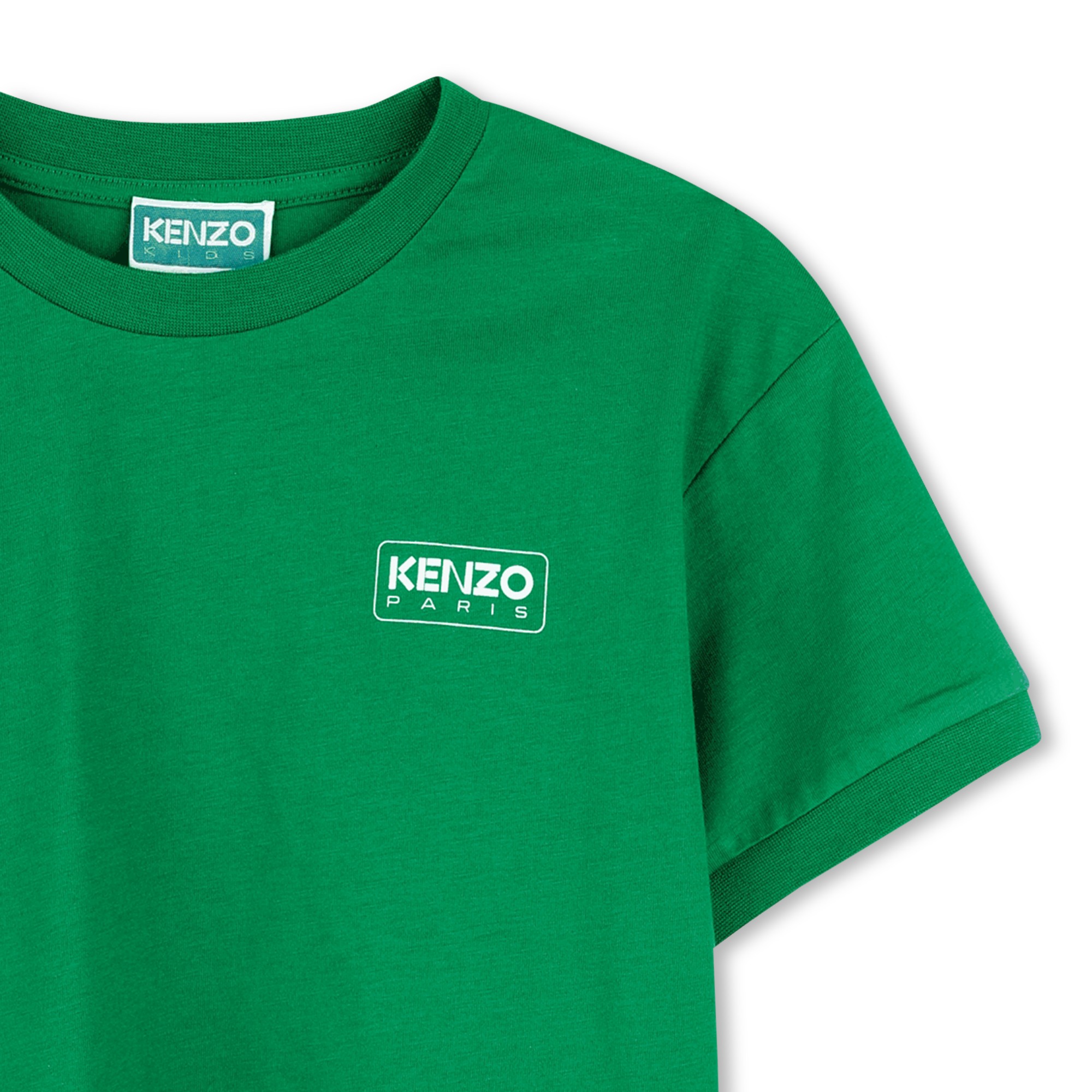 Kurzärmliges Baumwoll-T-Shirt KENZO KIDS Für JUNGE