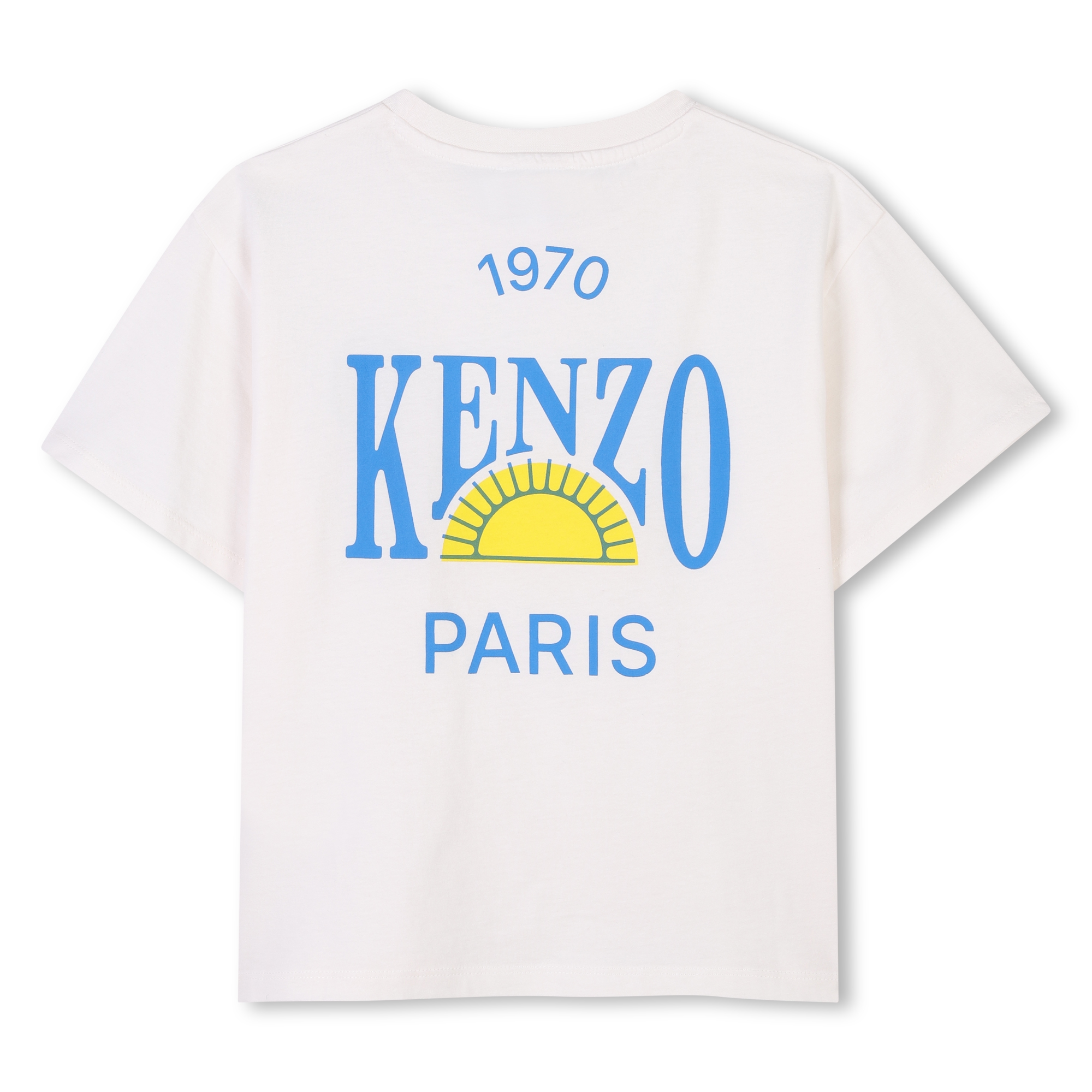 T-shirt manches courtes coton KENZO KIDS pour GARCON