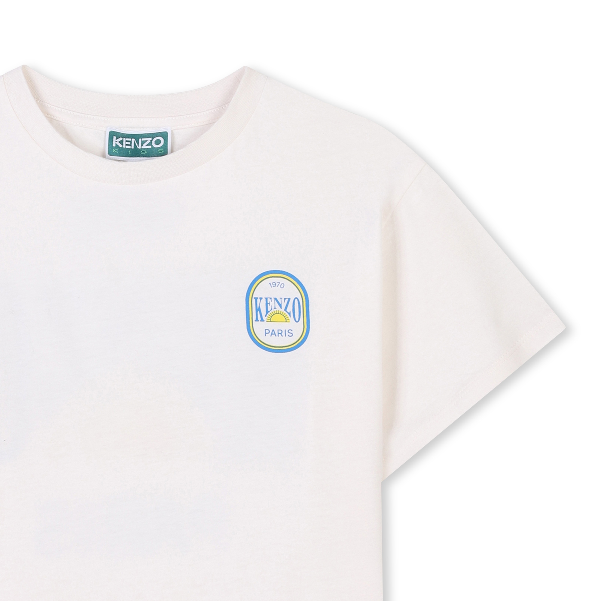 Kurzärmliges Baumwoll-T-Shirt KENZO KIDS Für JUNGE