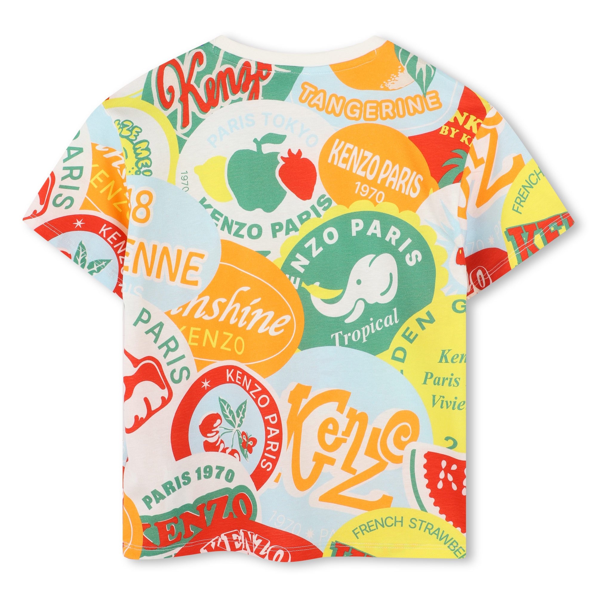 Kurzärmliges Baumwoll-Shirt KENZO KIDS Für JUNGE