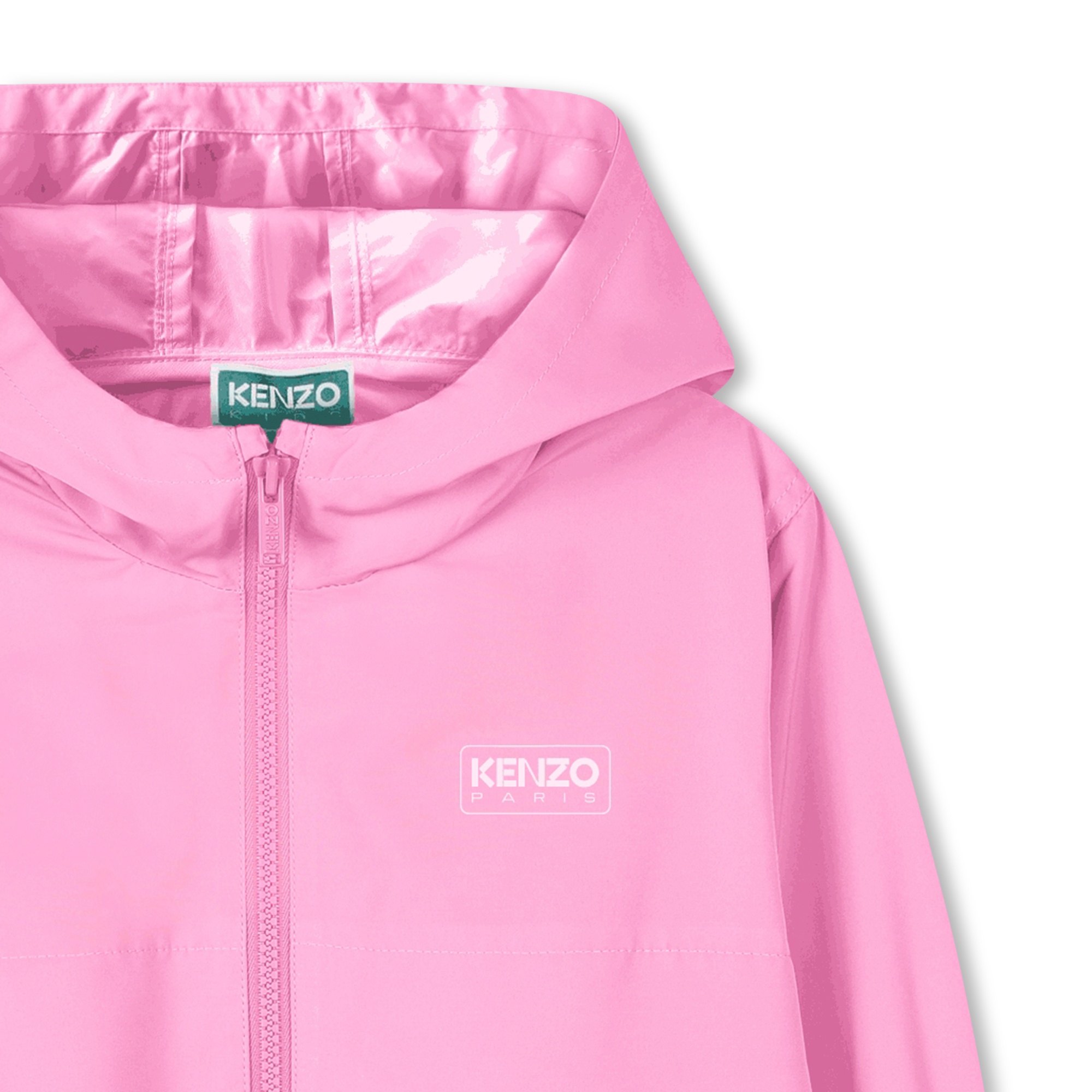 Water-repellent windbreaker KENZO KIDS for UNISEX